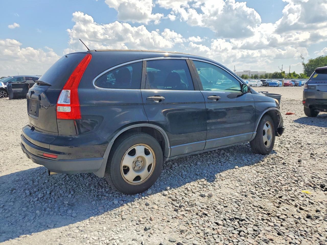 2011 Honda Cr-v Lx Black vin: 5J6RE3H37BL021061