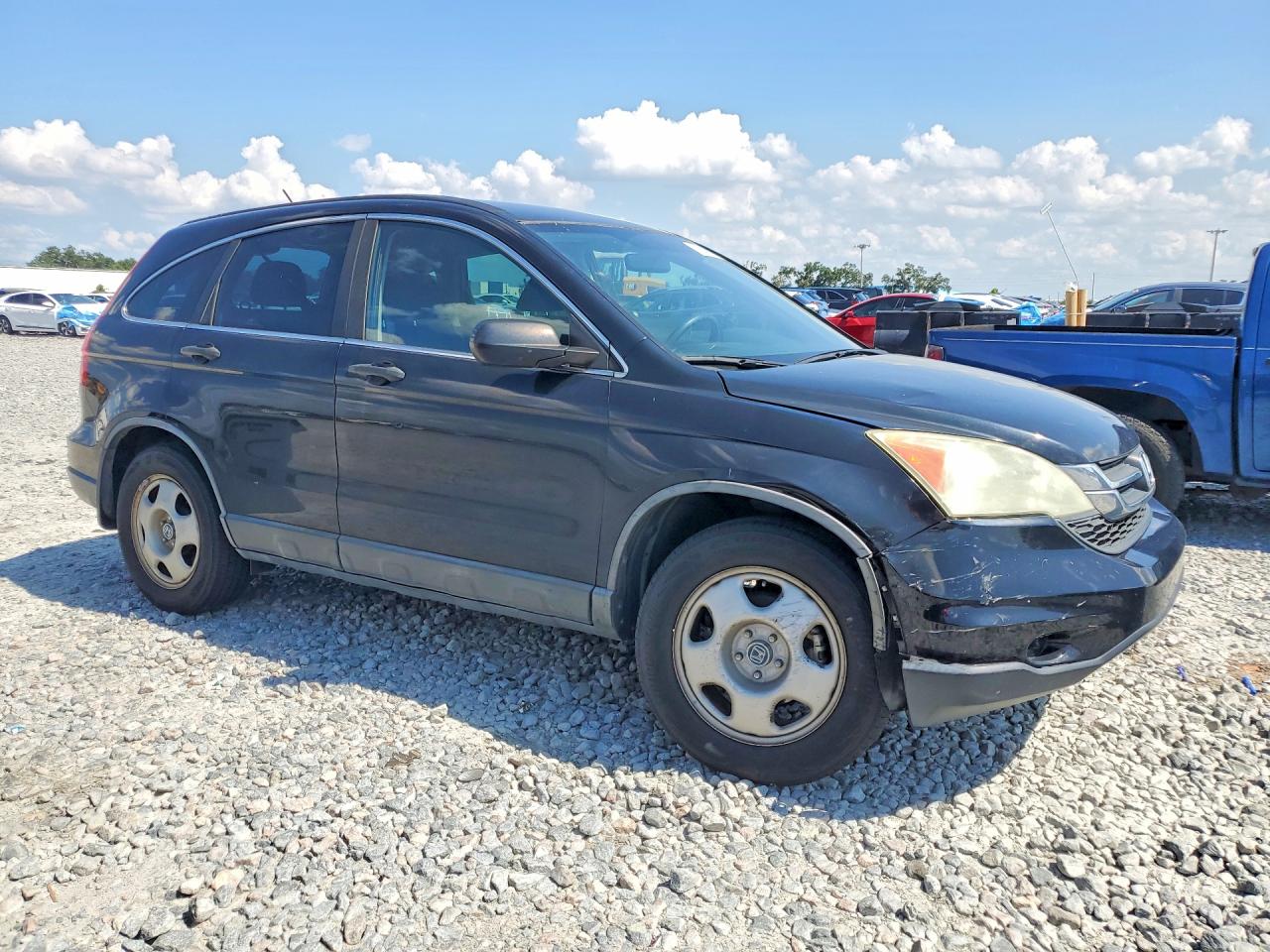 2011 Honda Cr-v Lx Black vin: 5J6RE3H37BL021061