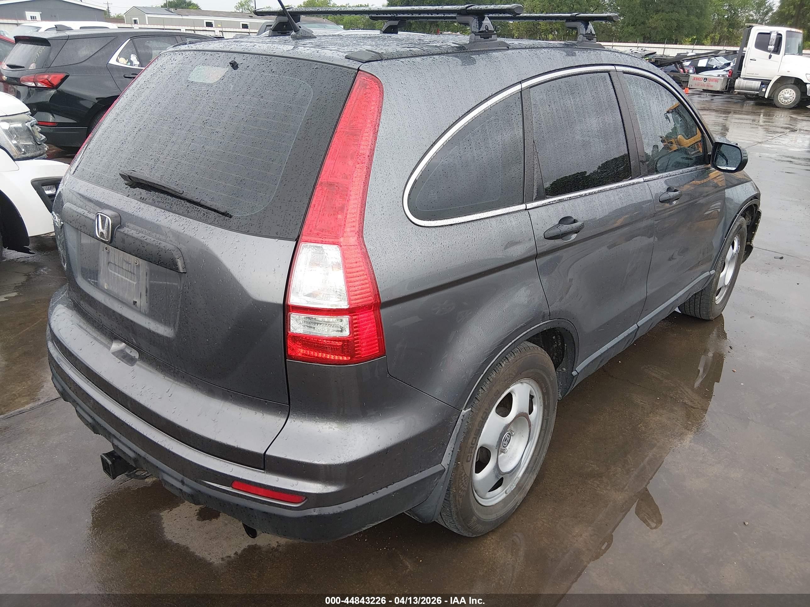 2010 Honda Cr-v Lx Gray vin: 5J6RE3H38AL006468