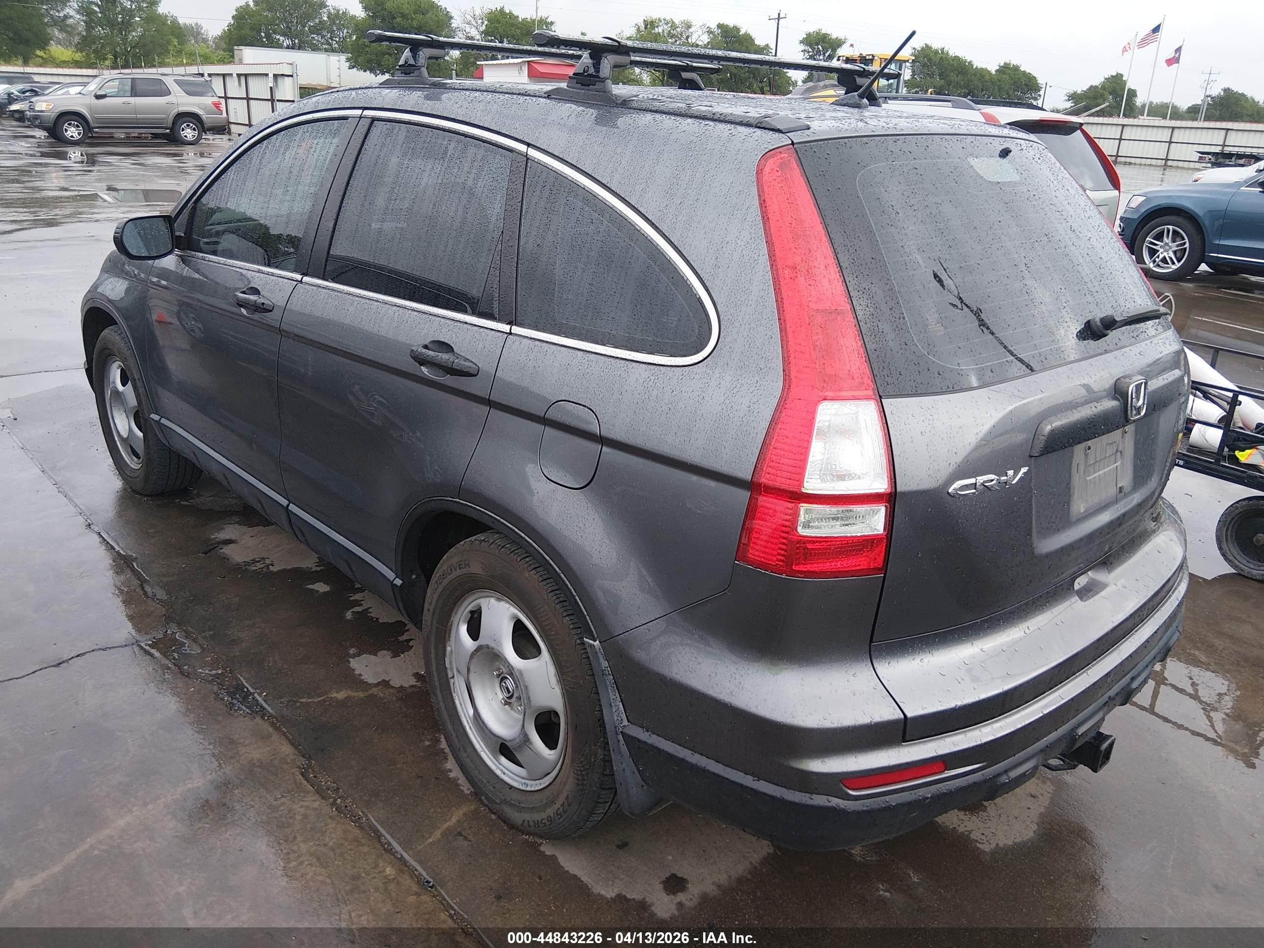 2010 Honda Cr-v Lx Gray vin: 5J6RE3H38AL006468