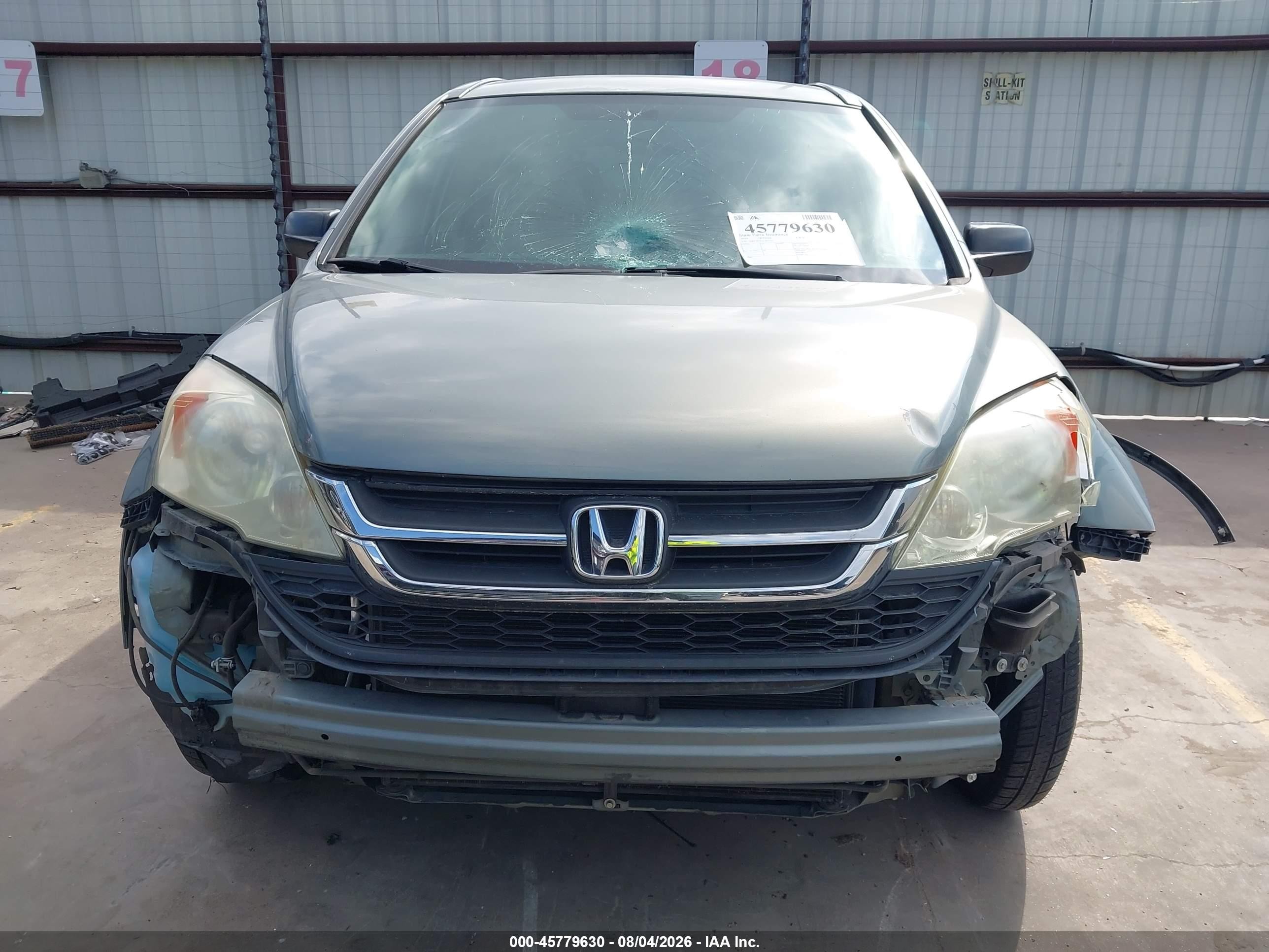 2010 Honda Cr-v Lx Silver vin: 5J6RE3H38AL007720