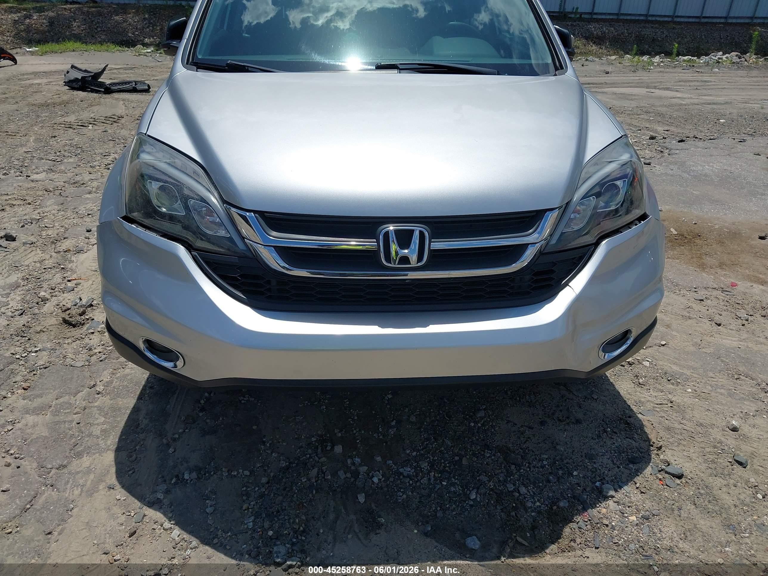 2010 Honda Cr-v Lx Silver vin: 5J6RE3H38AL016692