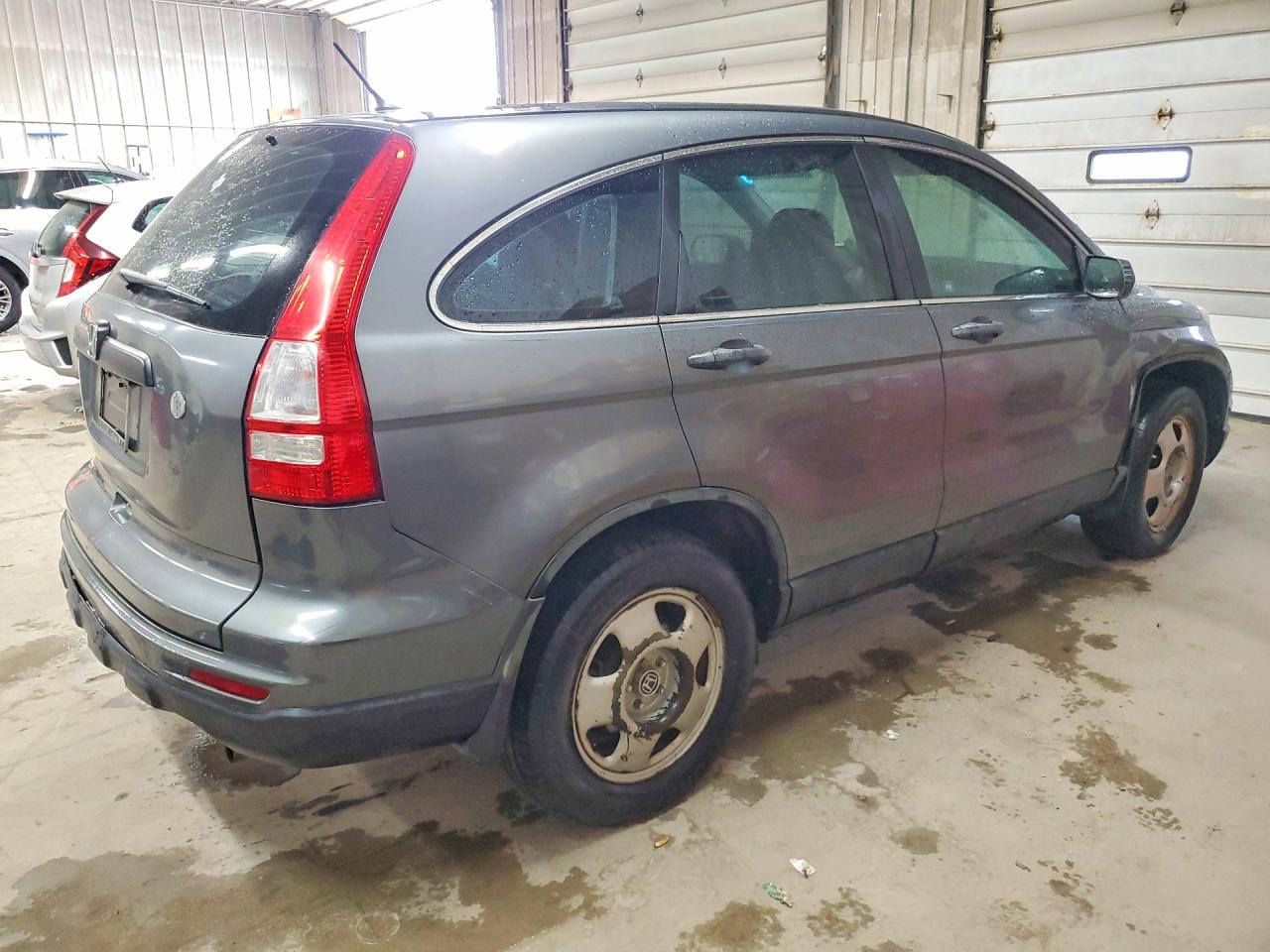 2010 Honda Cr-v Lx Gray vin: 5J6RE3H38AL033539