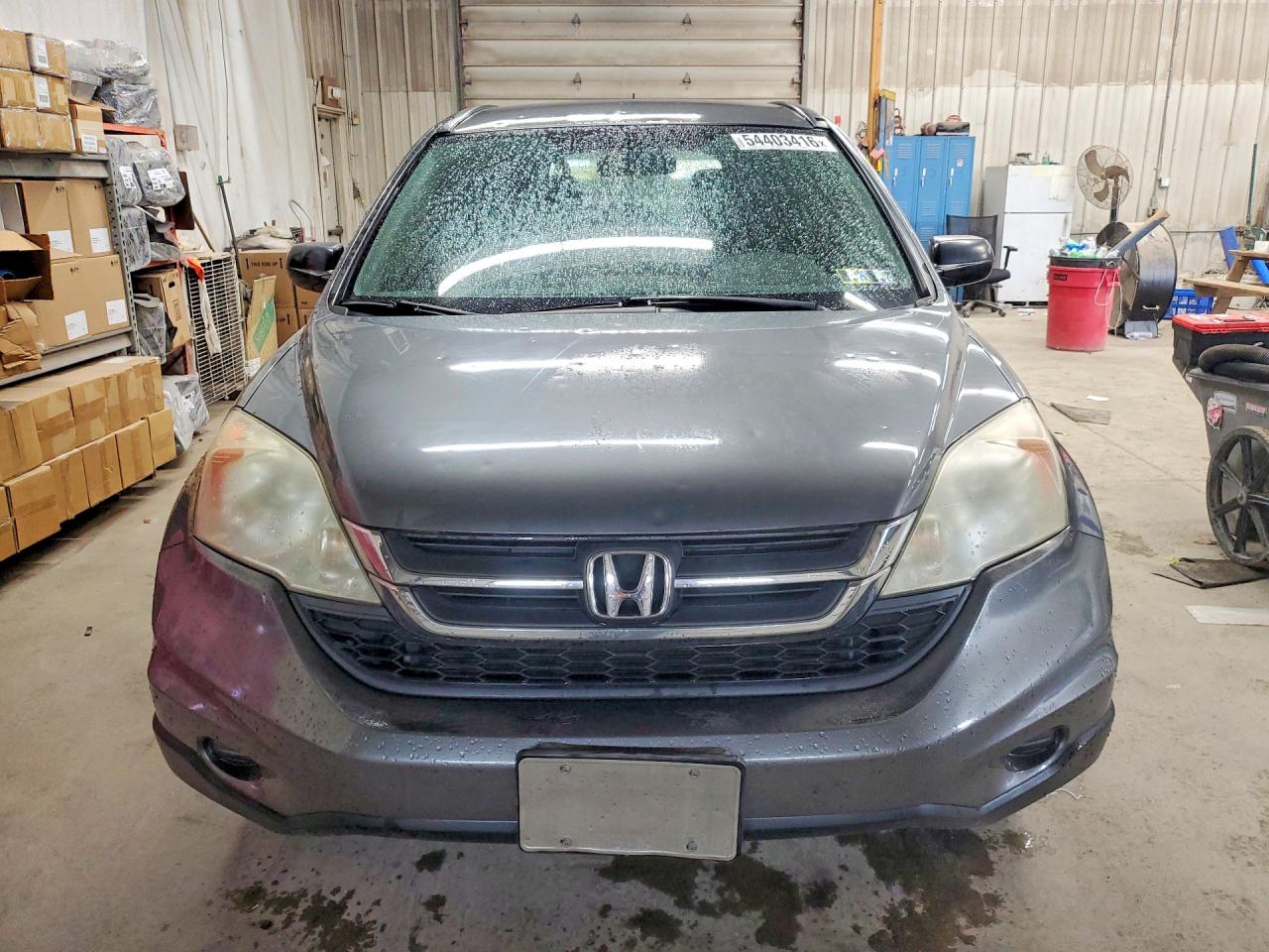 2010 Honda Cr-v Lx Gray vin: 5J6RE3H38AL033539