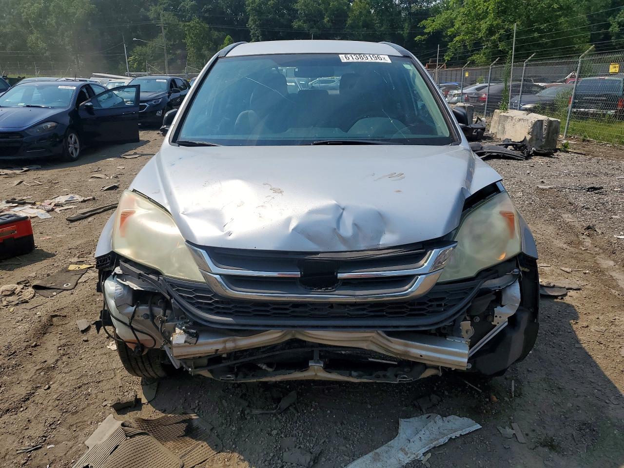 2010 Honda Cr-v Lx Silver vin: 5J6RE3H38AL039681