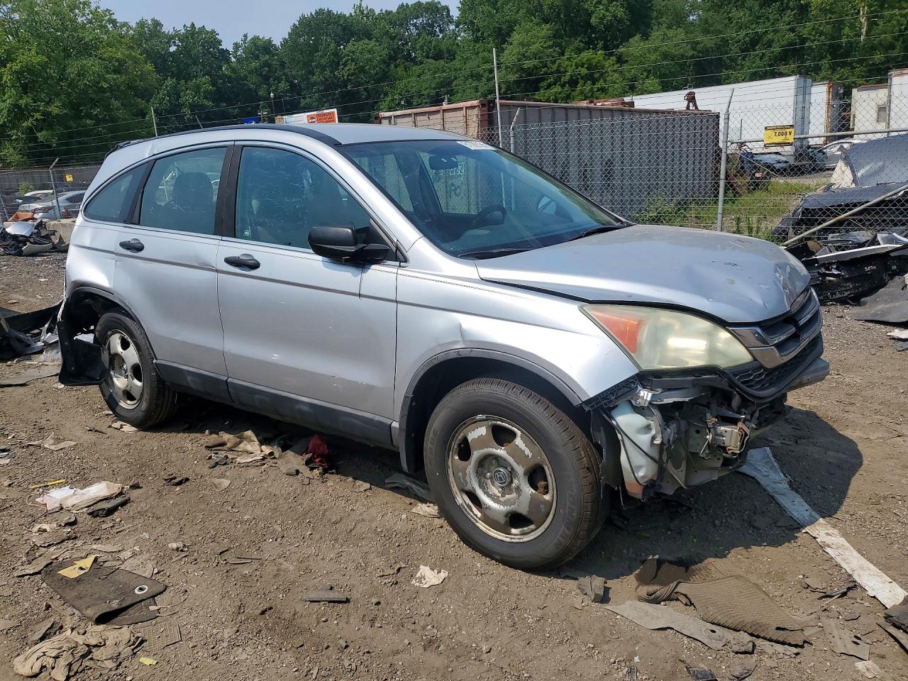 2010 Honda Cr-v Lx Silver vin: 5J6RE3H38AL039681