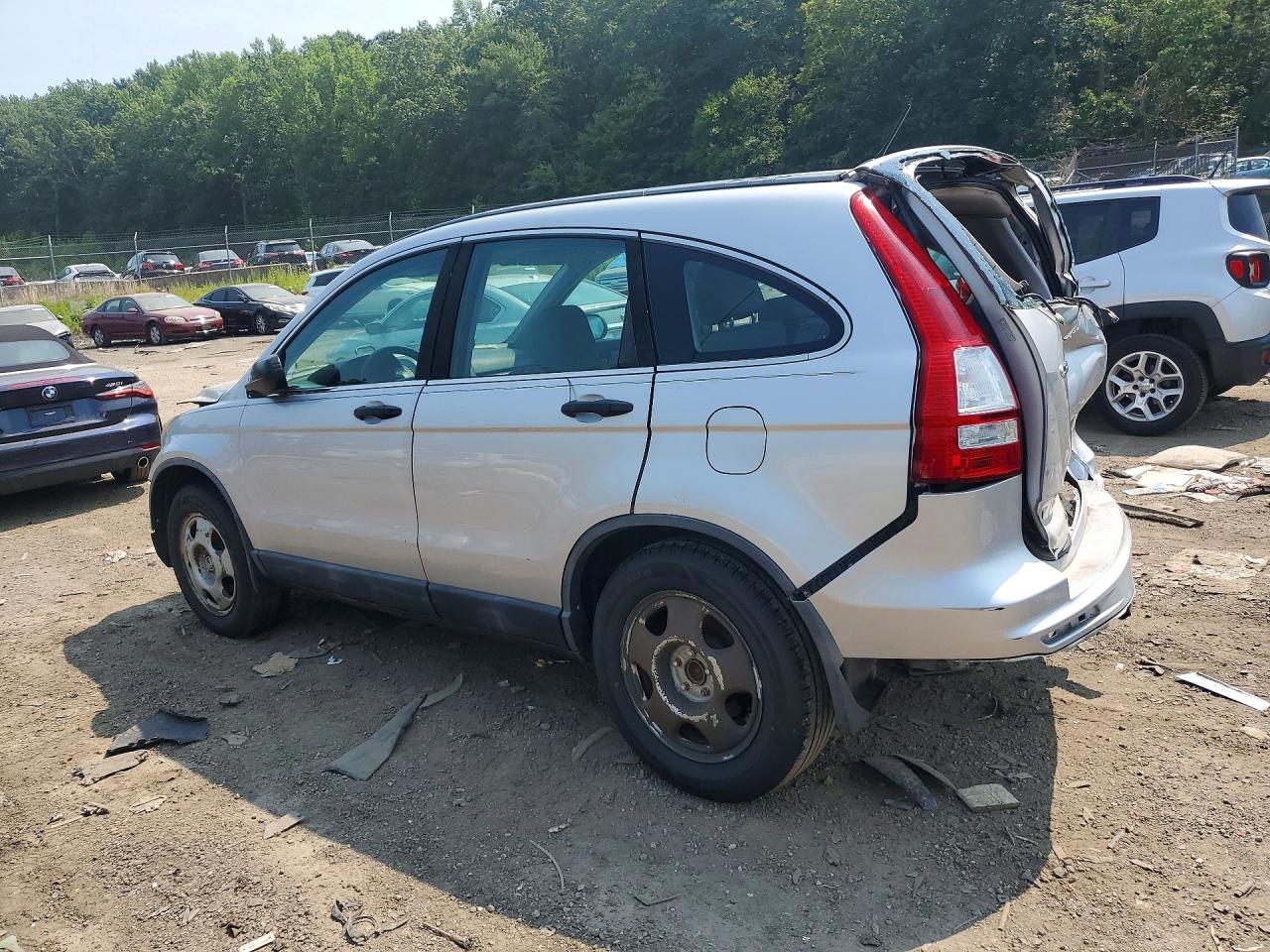 2010 Honda Cr-v Lx Silver vin: 5J6RE3H38AL039681