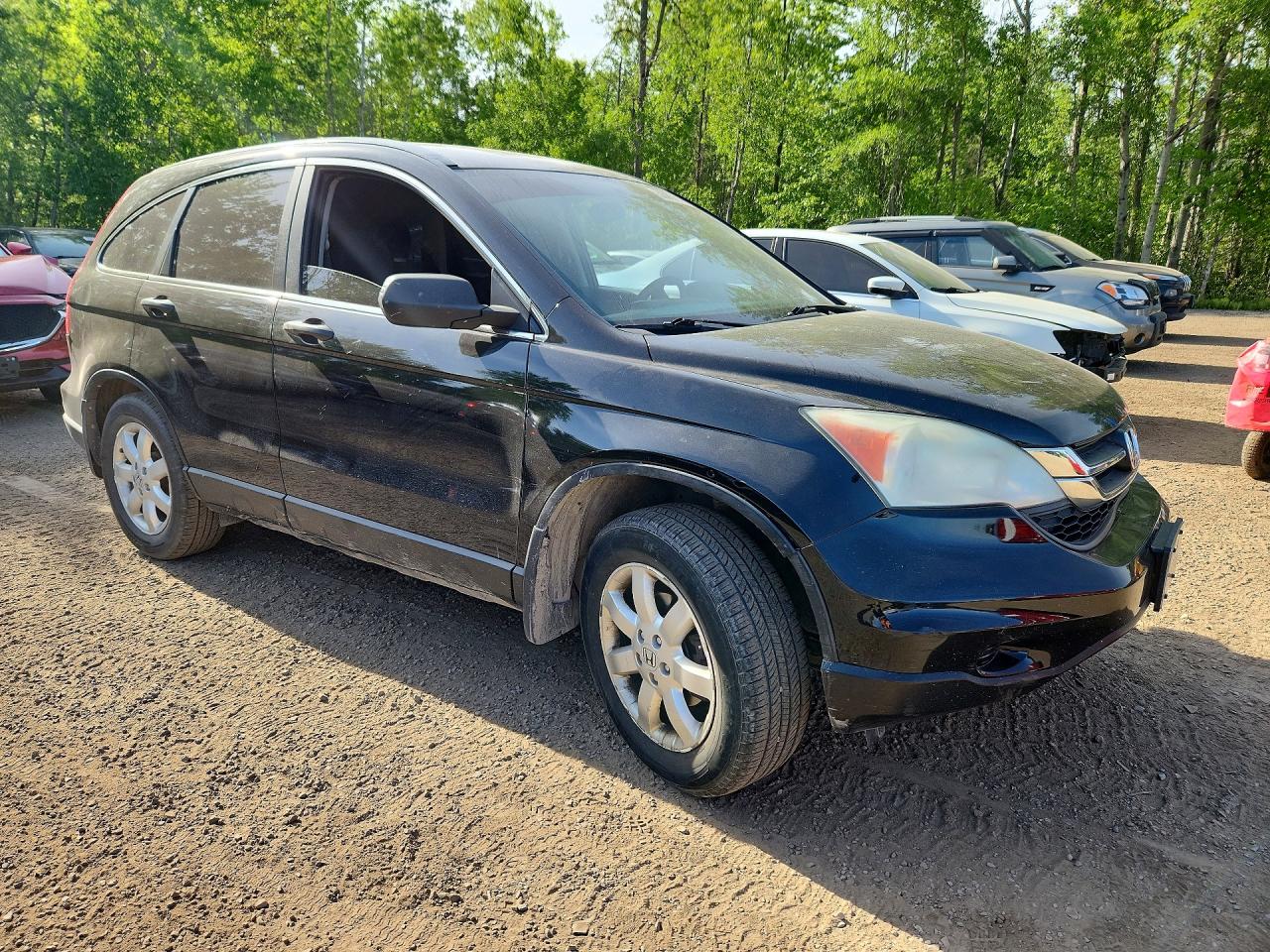 2010 Honda Cr-v Lx Black vin: 5J6RE3H38AL803397
