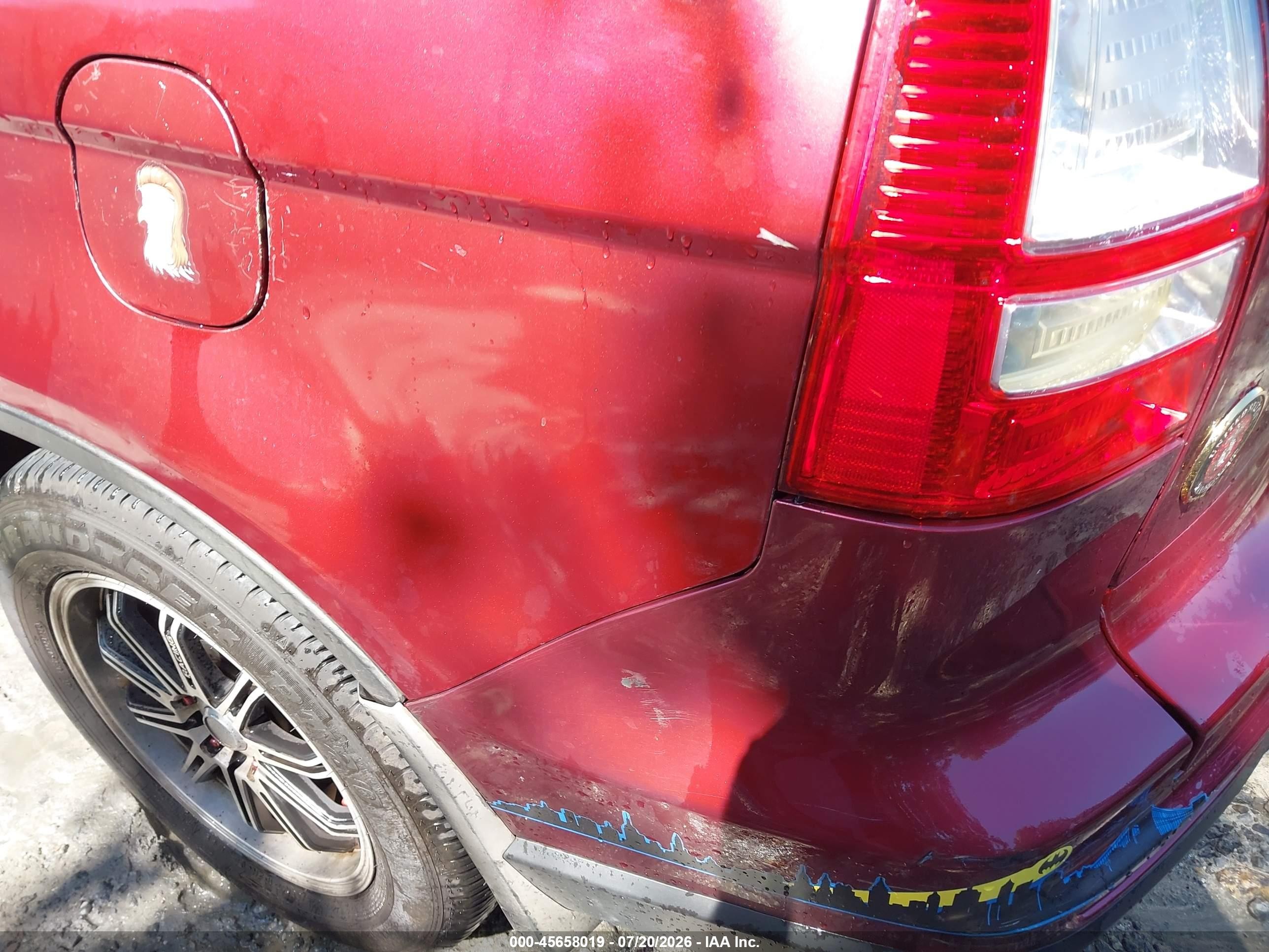2010 Honda Cr-v Lx Maroon vin: 5J6RE3H39AL024431