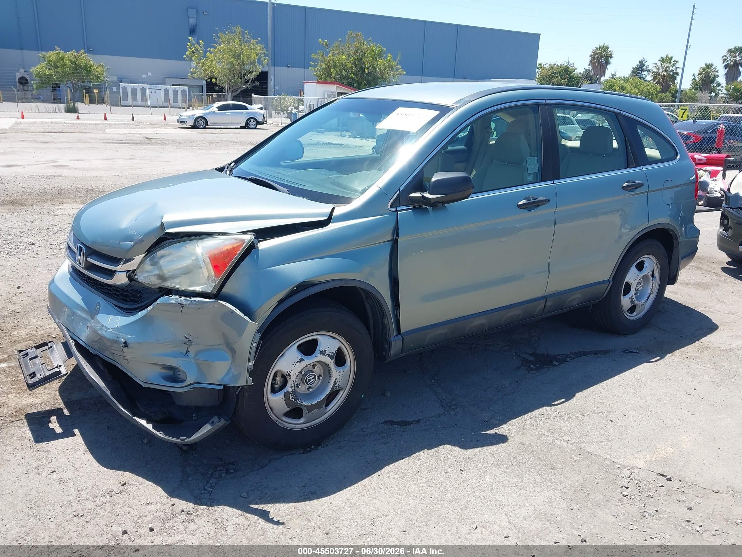 2011 Honda Cr-v Lx Бирюзовый vin: 5J6RE3H39BL004245