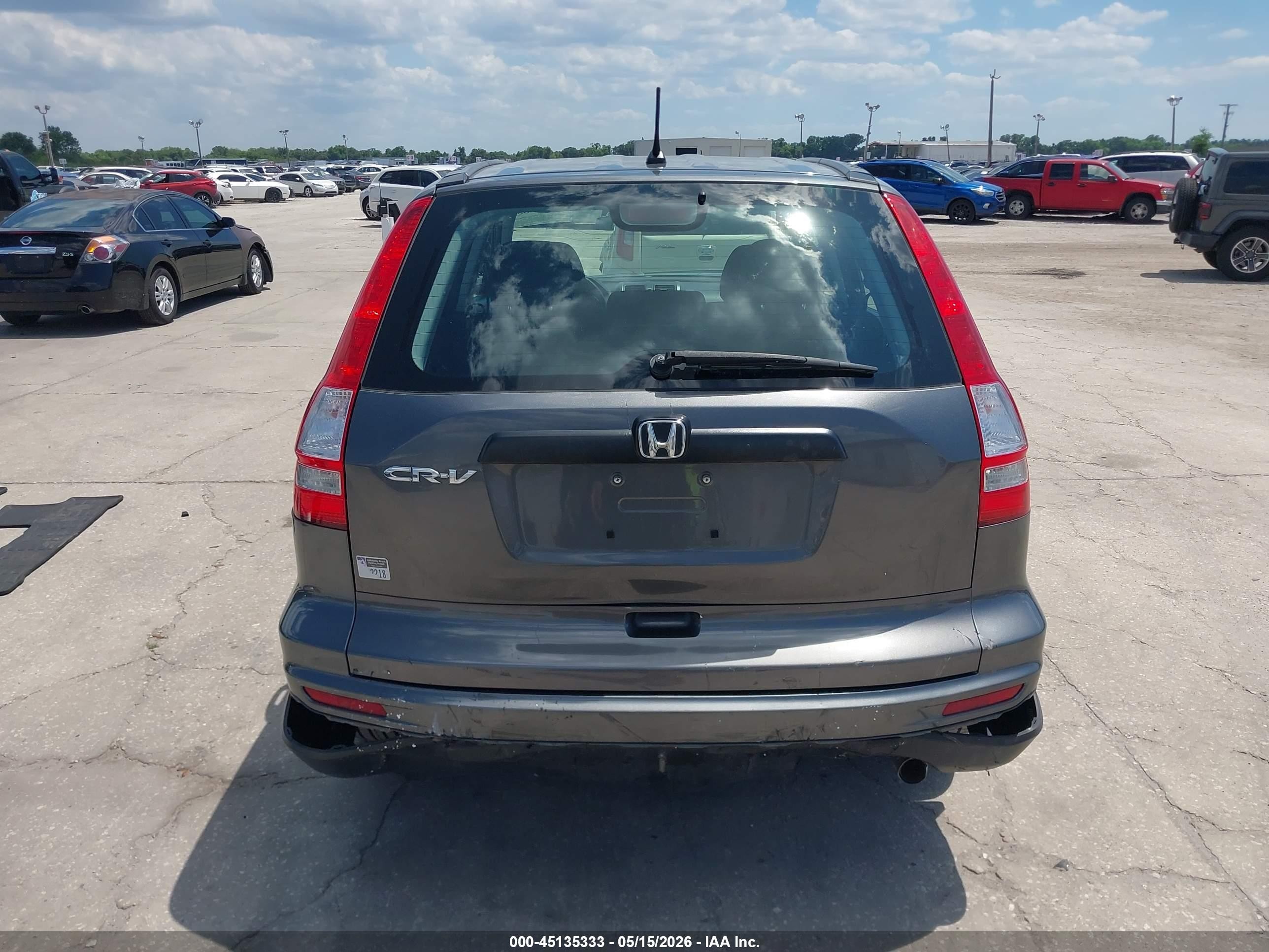 2011 Honda Cr-v Lx Серый vin: 5J6RE3H39BL025659