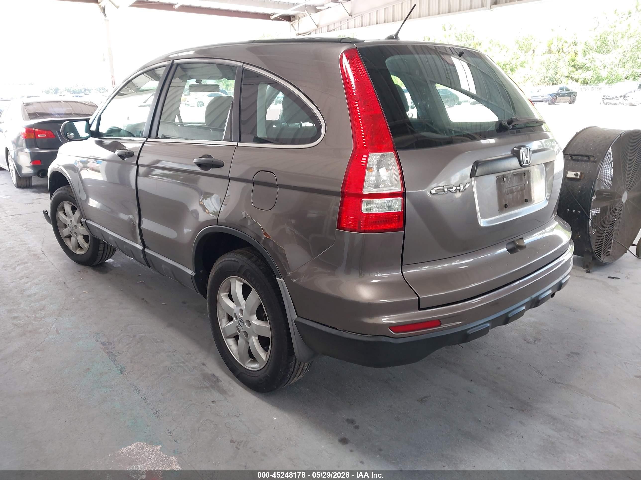 2010 Honda Cr-v Lx Brown vin: 5J6RE3H3XAL010358