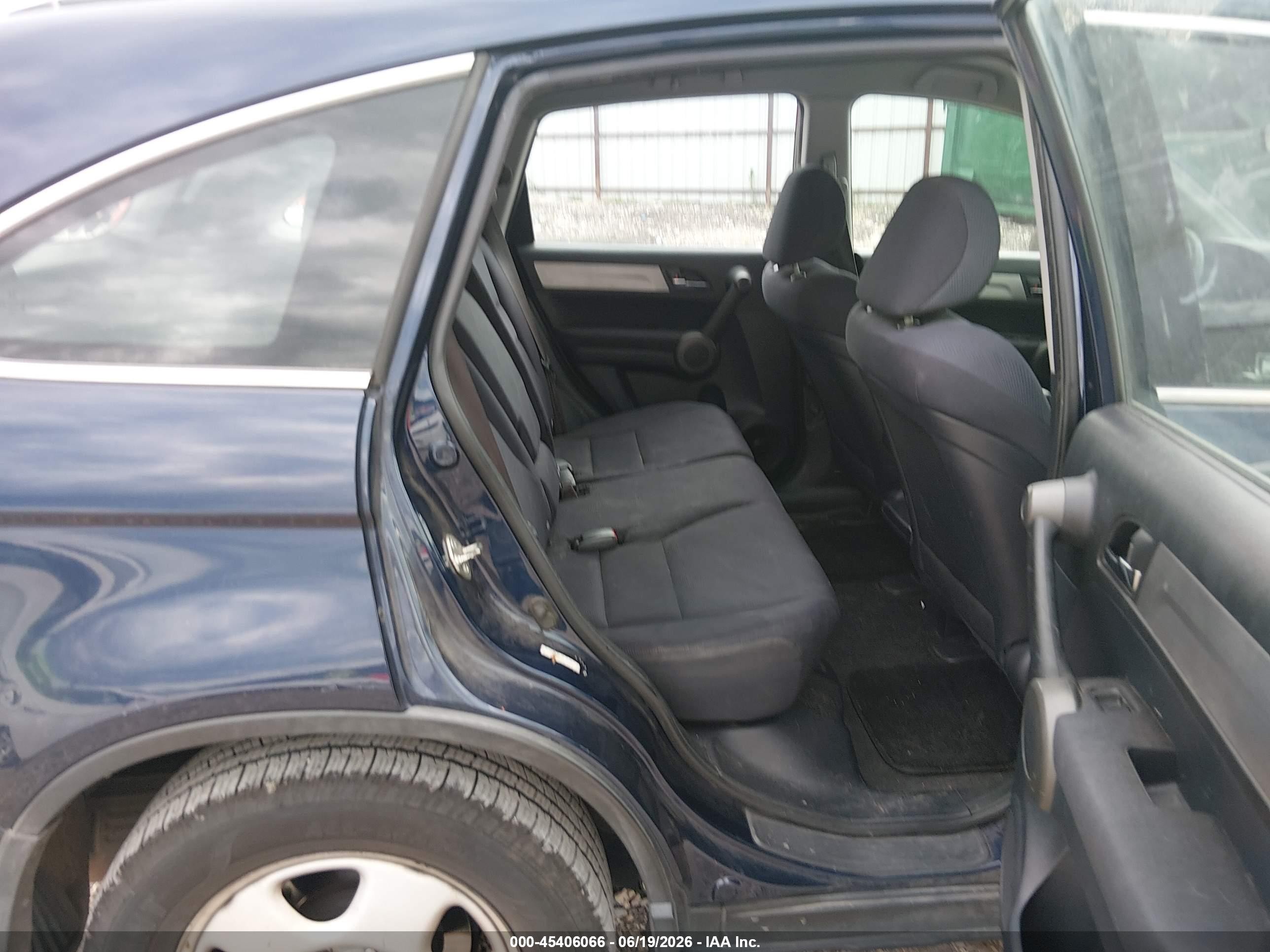 2010 Honda Cr-v Lx Dark Blue vin: 5J6RE3H3XAL017262