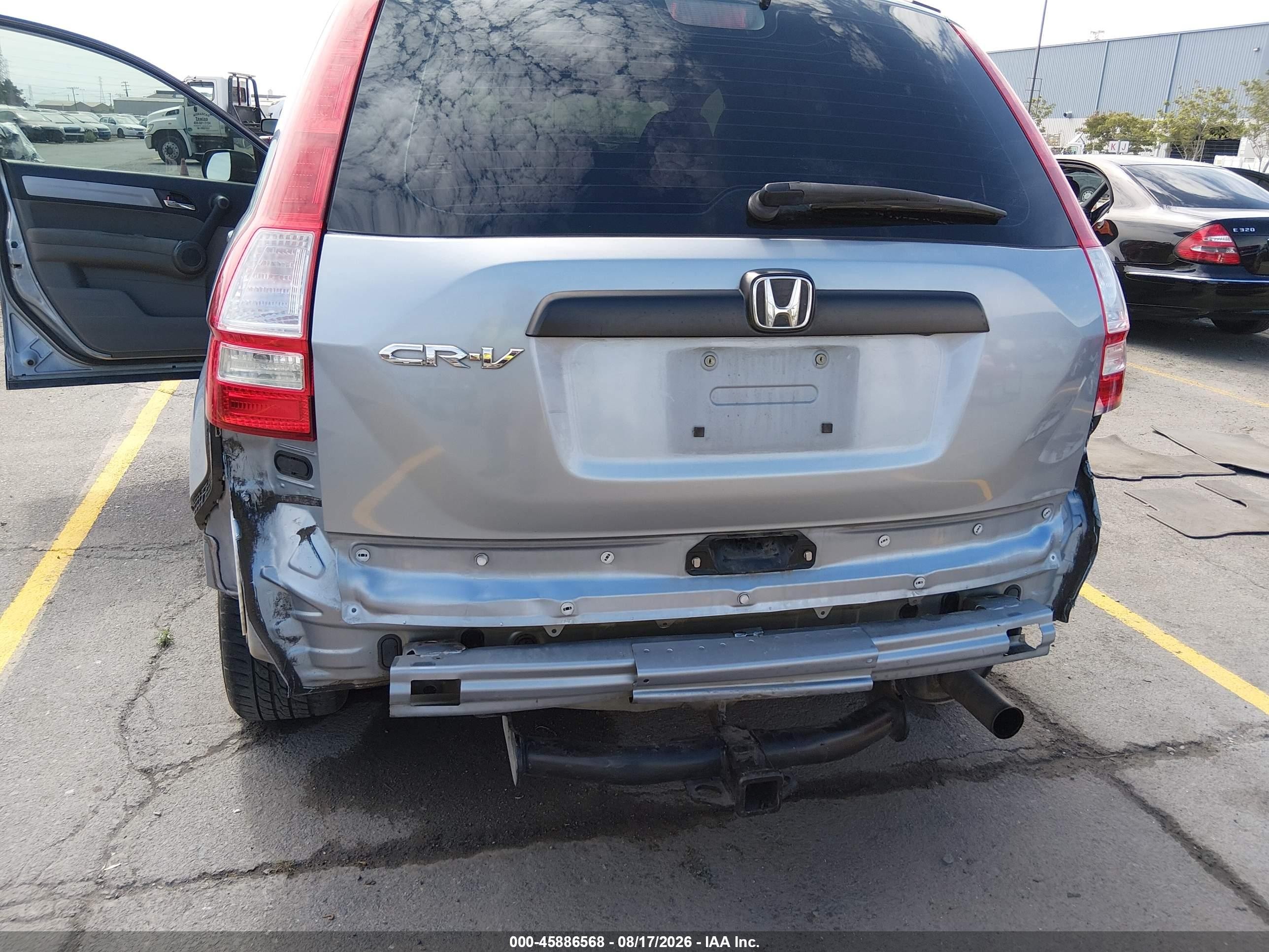2010 Honda Cr-v Lx Blue vin: 5J6RE3H3XAL026611