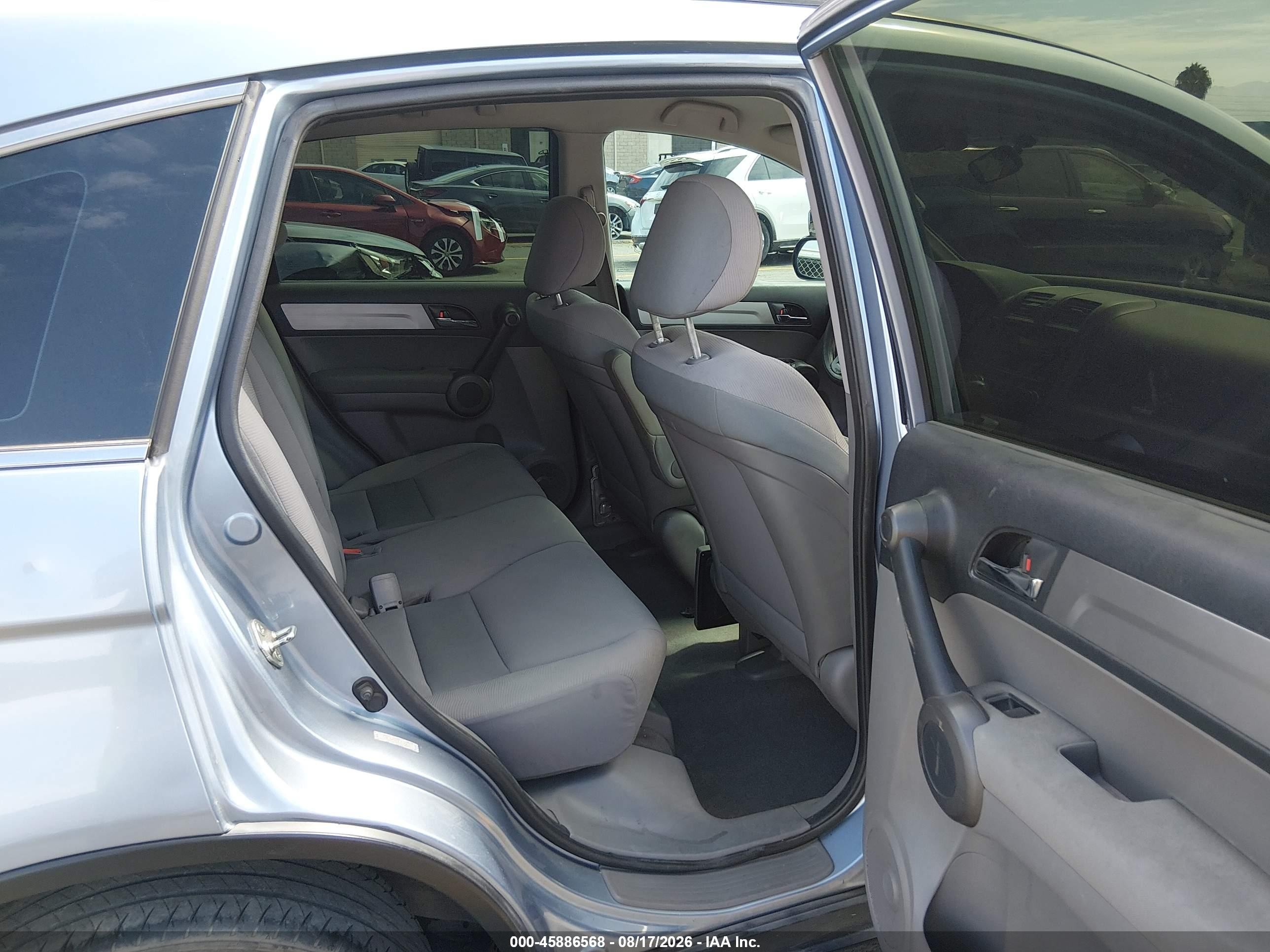 2010 Honda Cr-v Lx Blue vin: 5J6RE3H3XAL026611