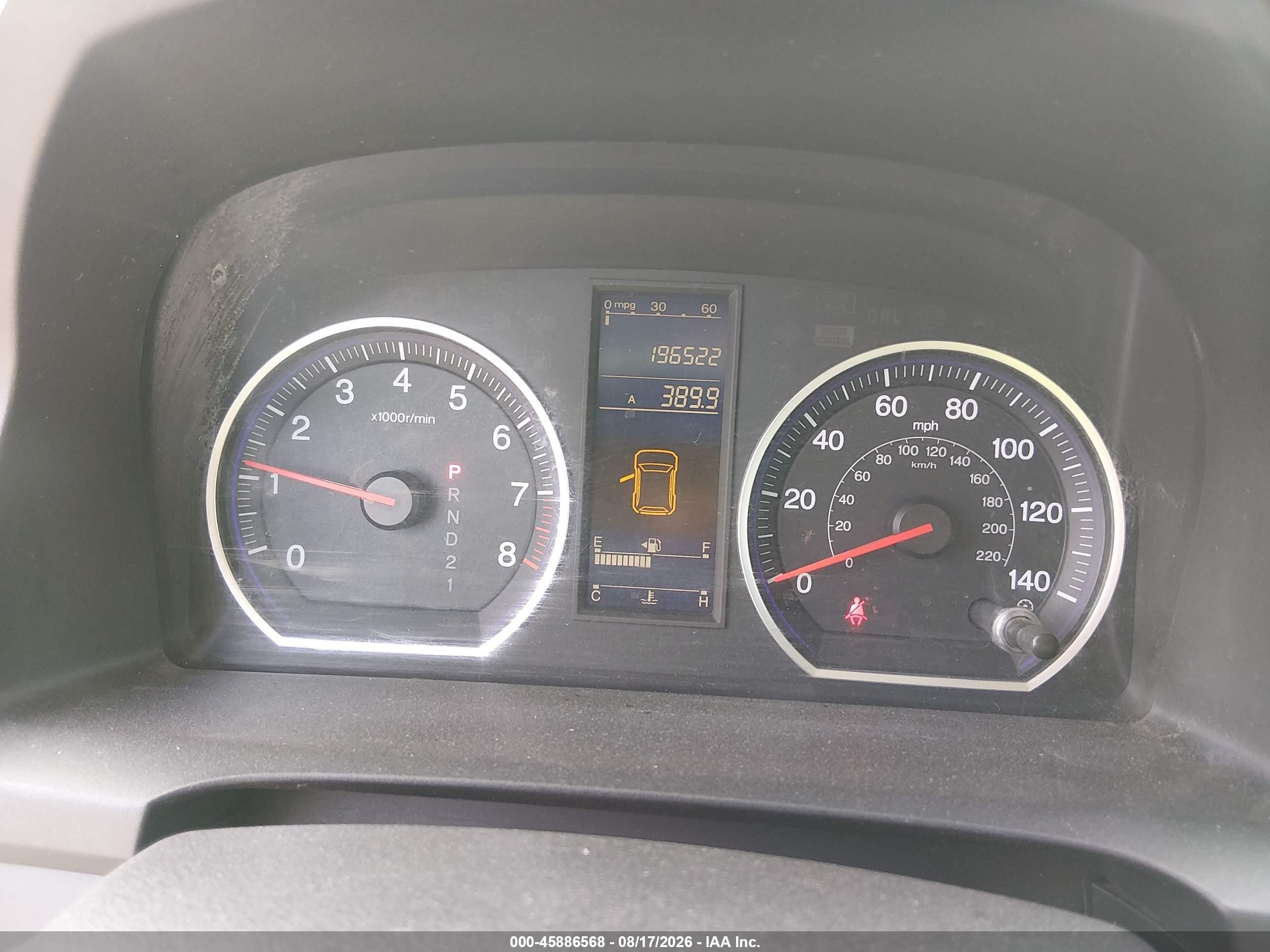 2010 Honda Cr-v Lx Blue vin: 5J6RE3H3XAL026611
