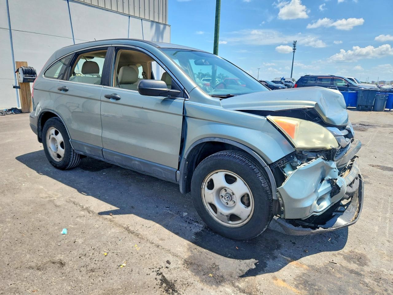 2010 Honda Cr-v Lx Бирюзовый vin: 5J6RE3H3XAL035986