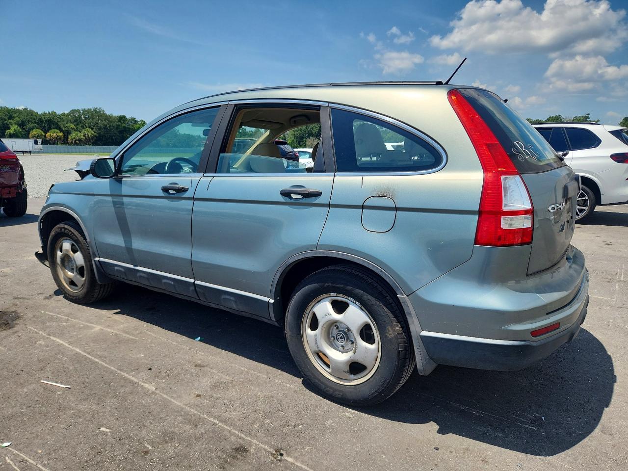 2010 Honda Cr-v Lx Бирюзовый vin: 5J6RE3H3XAL035986