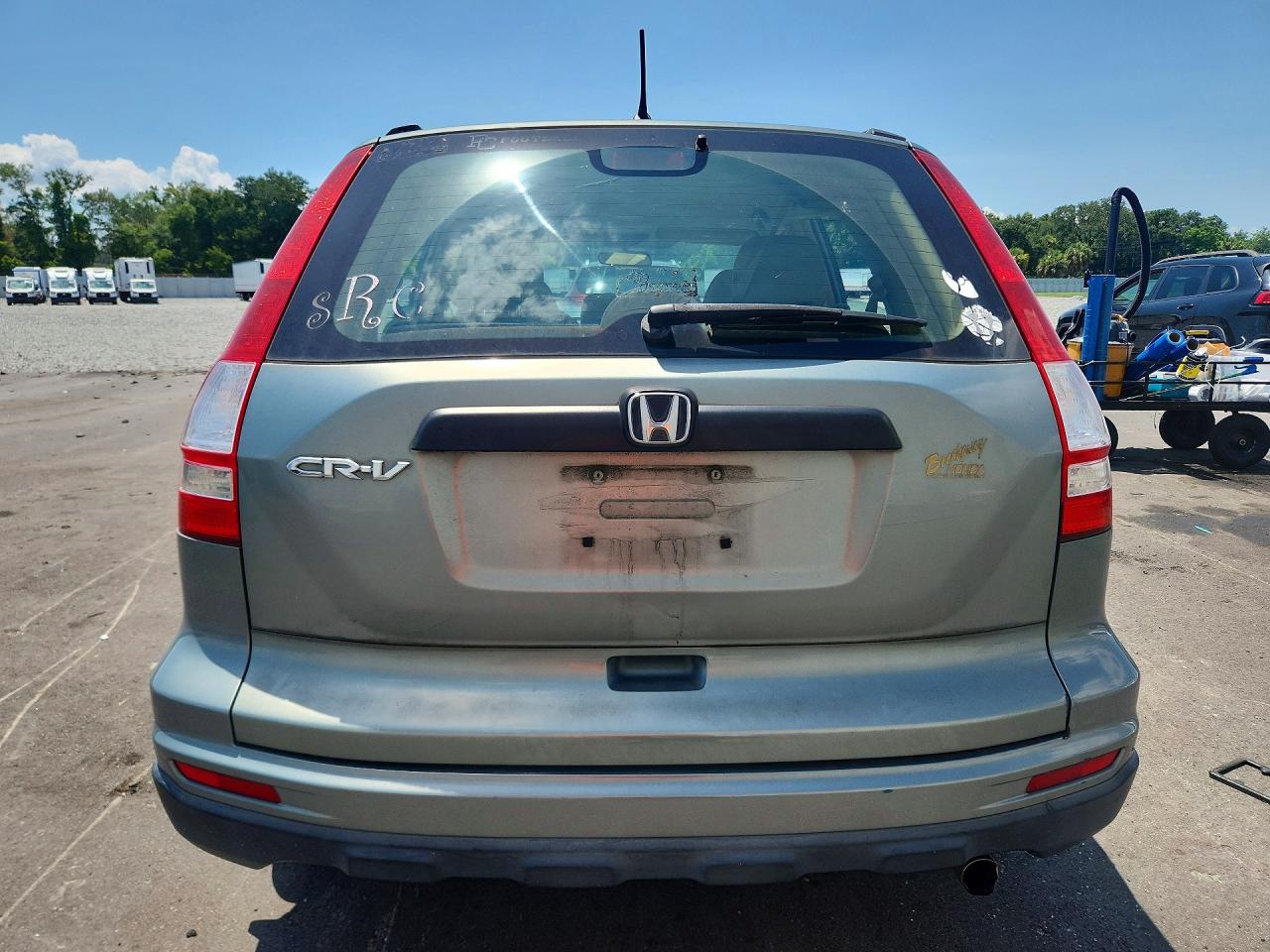 2010 Honda Cr-v Lx Бирюзовый vin: 5J6RE3H3XAL035986