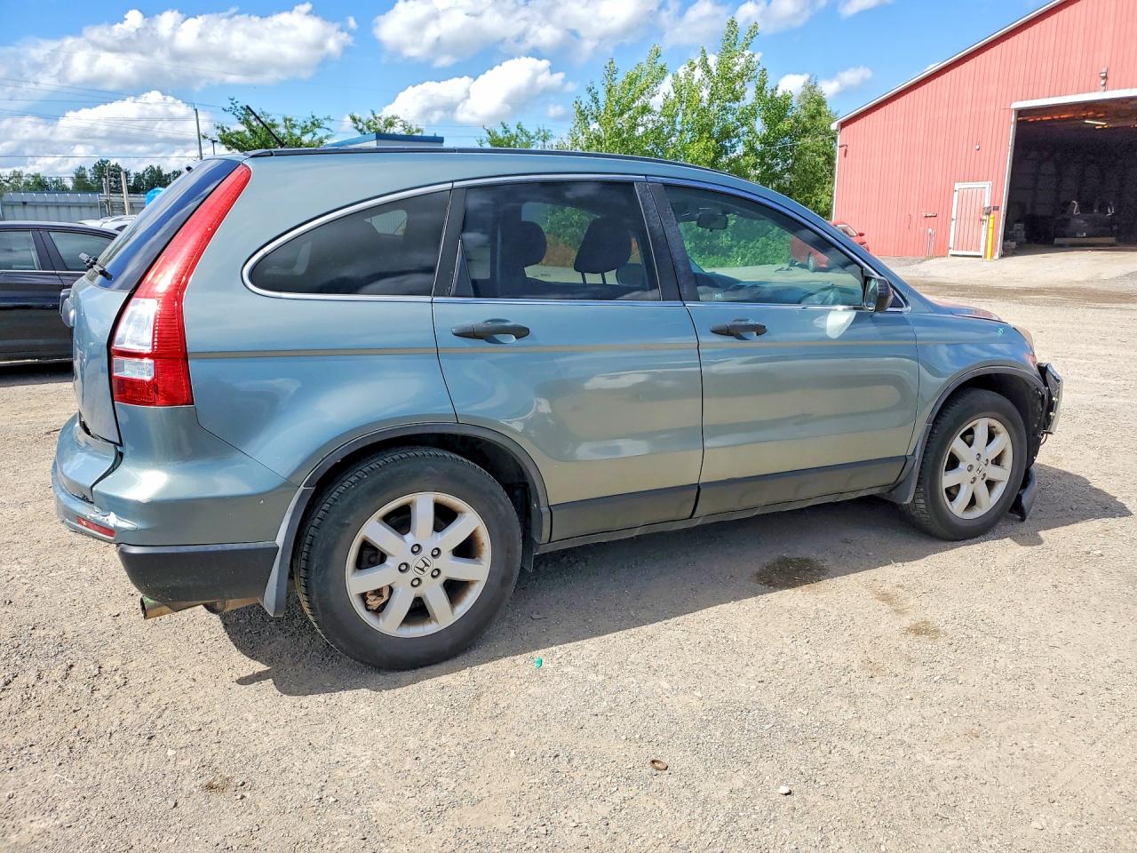 2010 Honda Cr-v Lx Green vin: 5J6RE3H3XAL801148