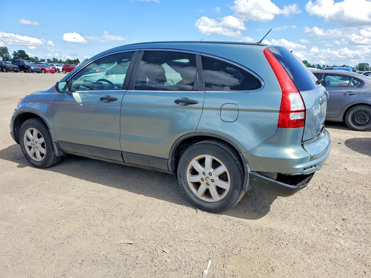 2010 Honda Cr-v Lx Green vin: 5J6RE3H3XAL801148