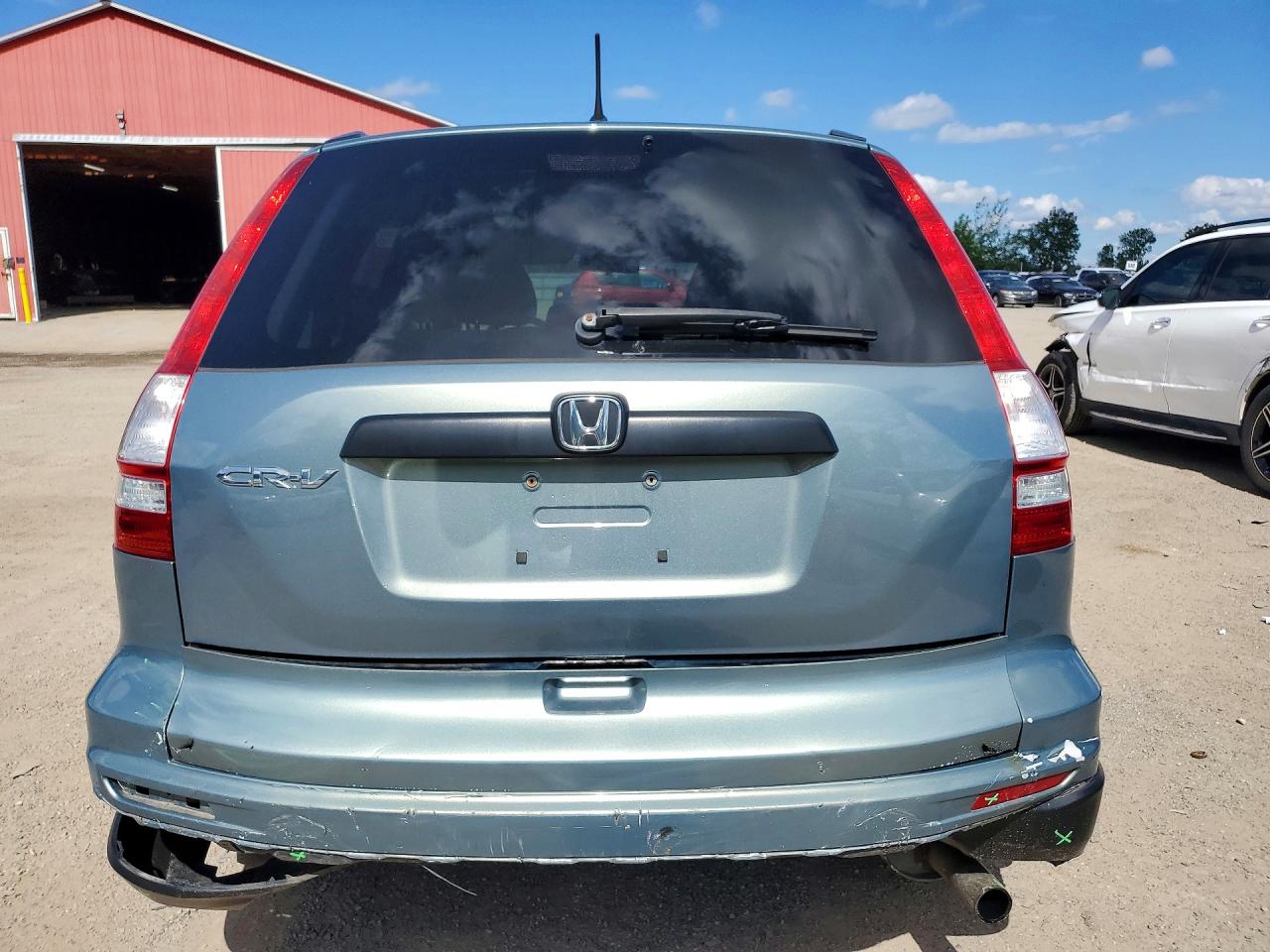 2010 Honda Cr-v Lx Green vin: 5J6RE3H3XAL801148