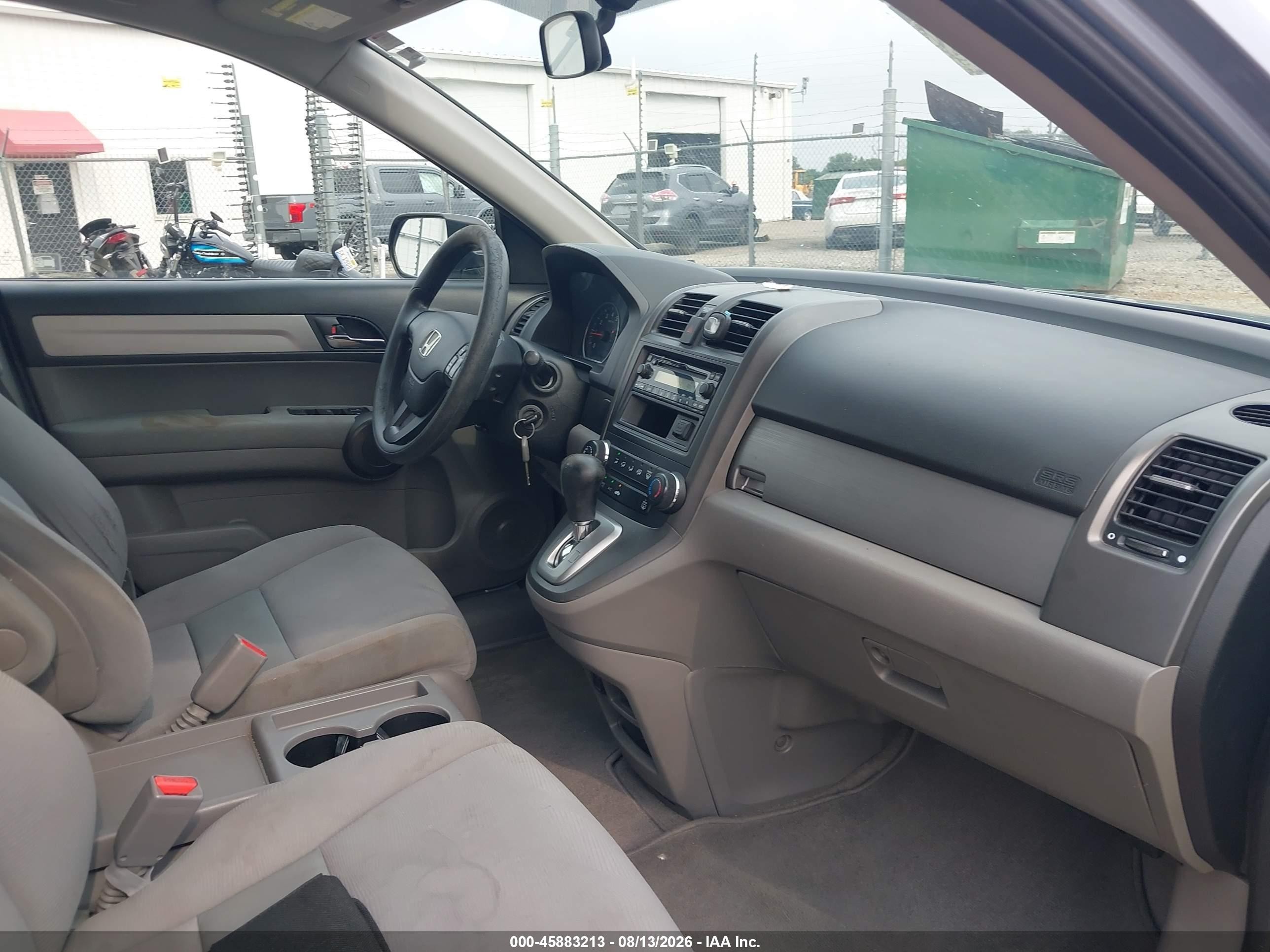 2011 Honda Cr-v Lx Blue vin: 5J6RE3H3XBL010216