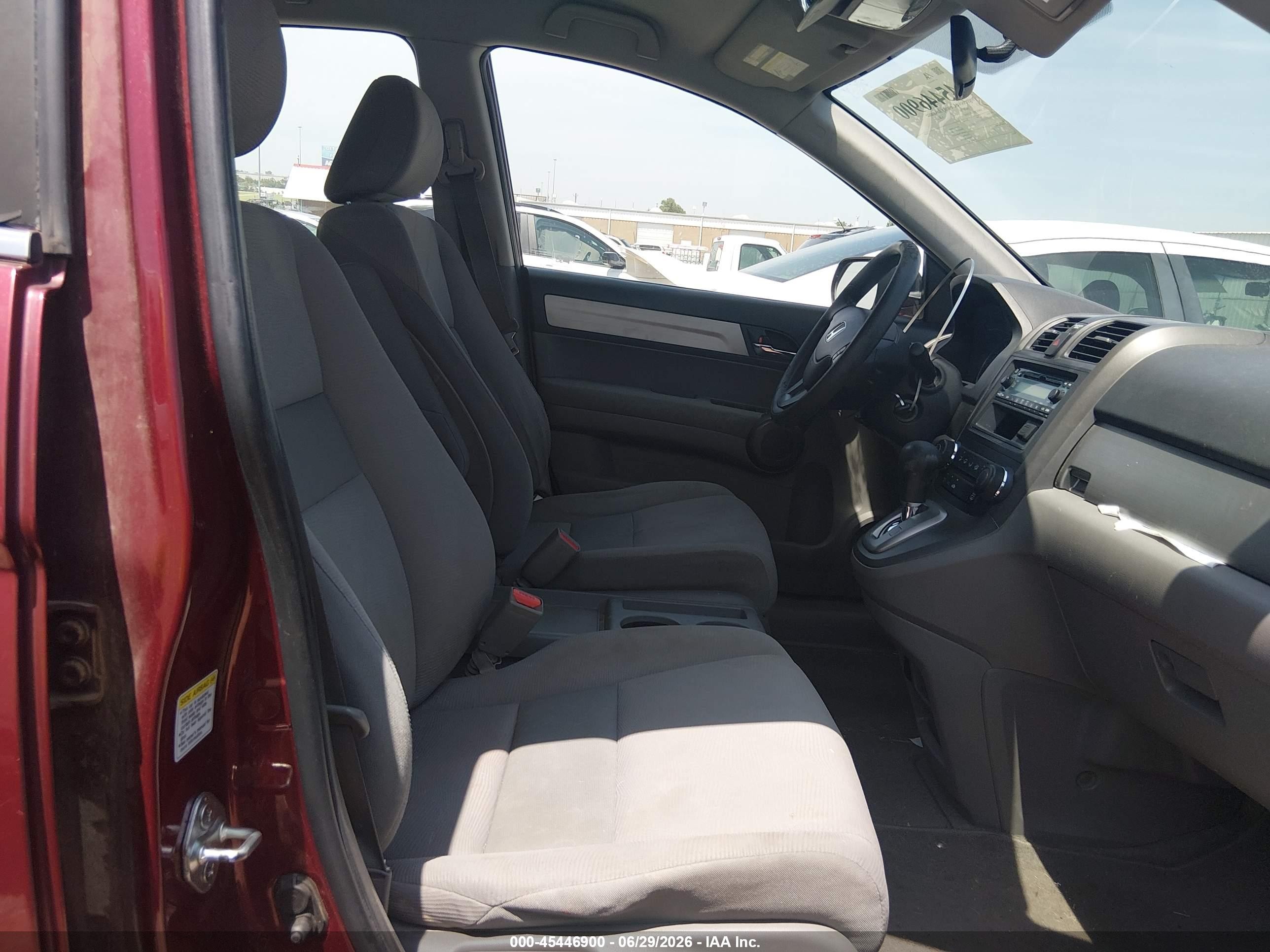 2011 Honda Cr-v Lx Red vin: 5J6RE3H3XBL030045