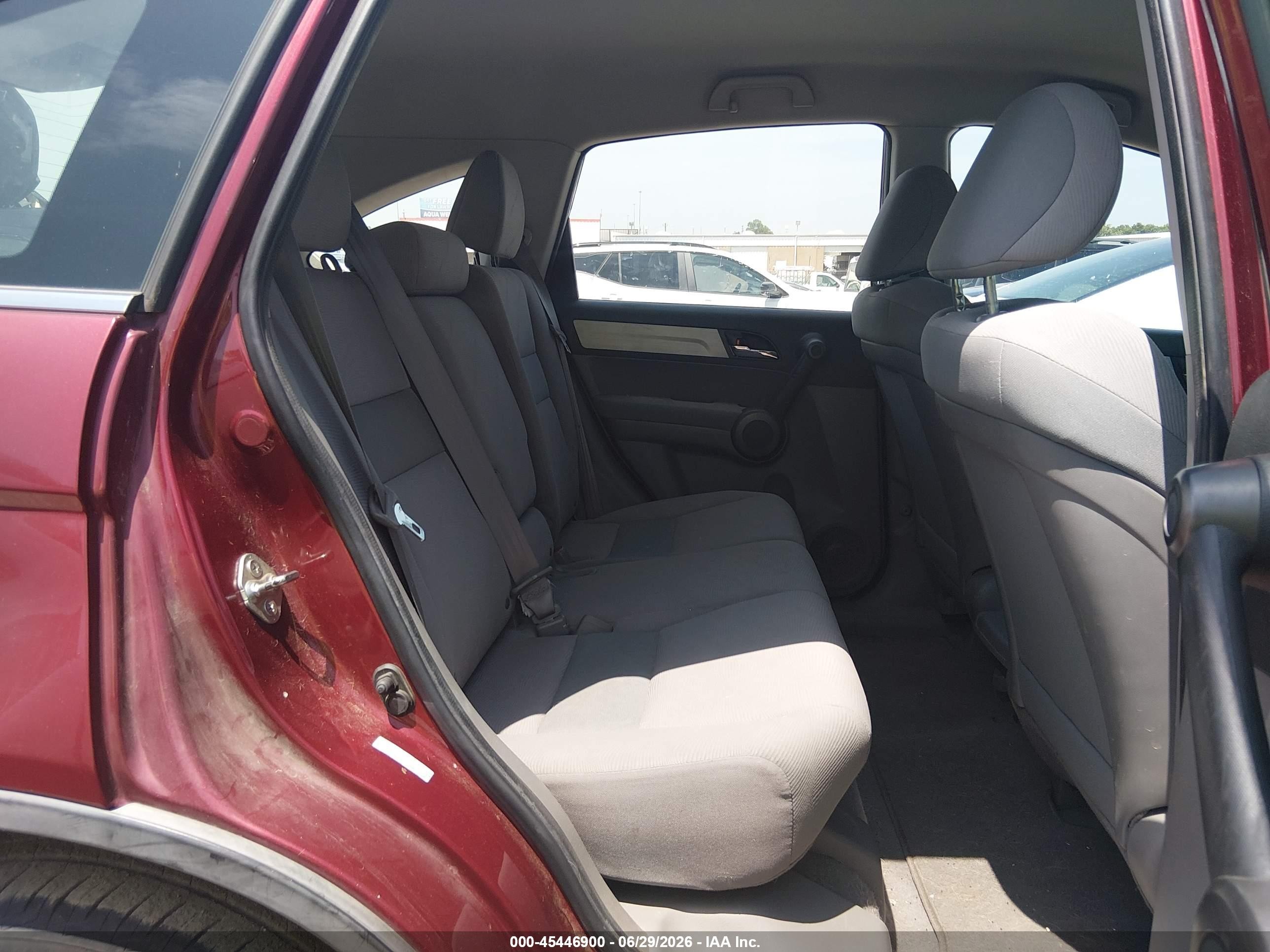2011 Honda Cr-v Lx Red vin: 5J6RE3H3XBL030045