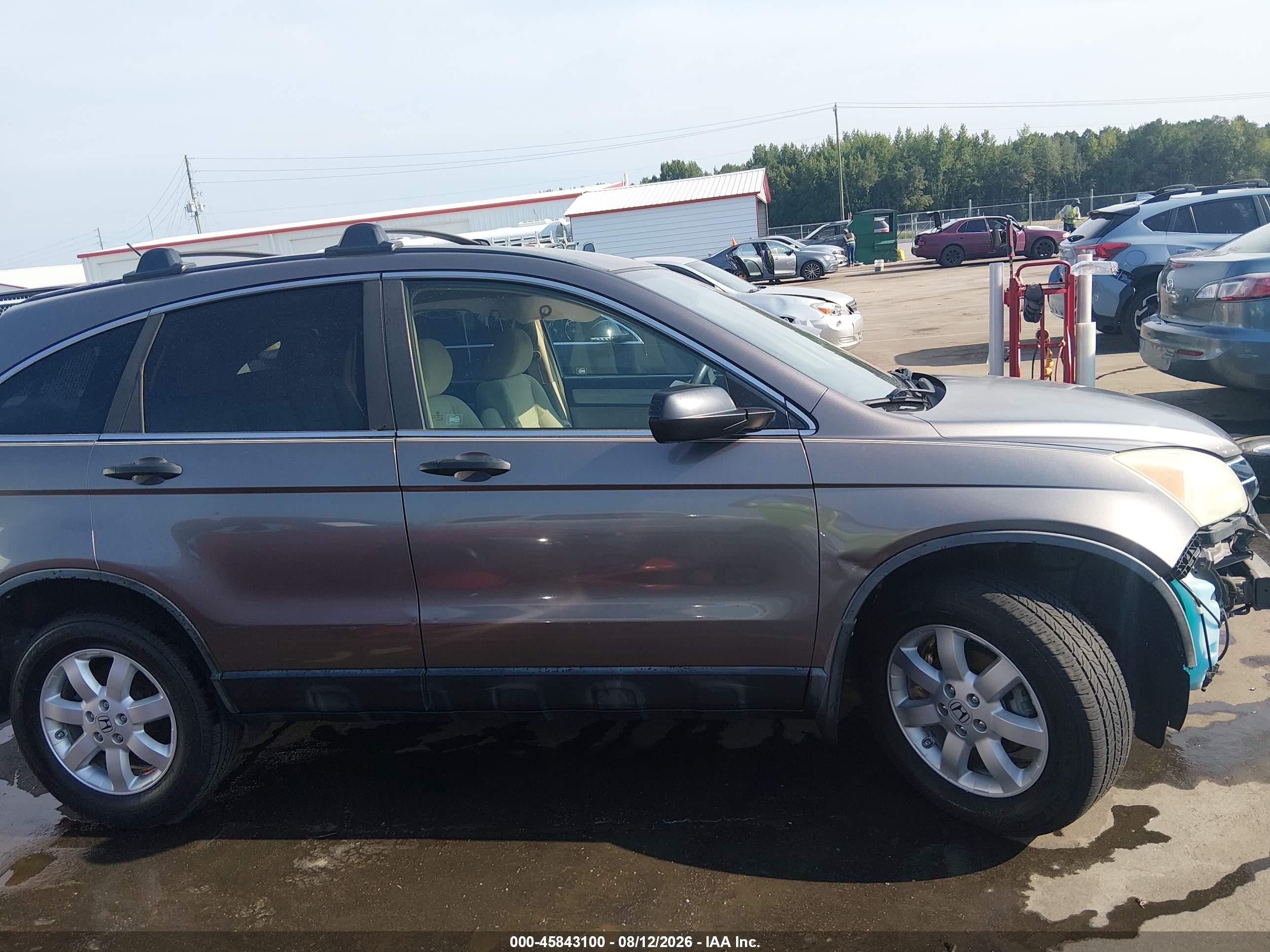 2011 Honda Cr-v Se Серый vin: 5J6RE3H41BL015636