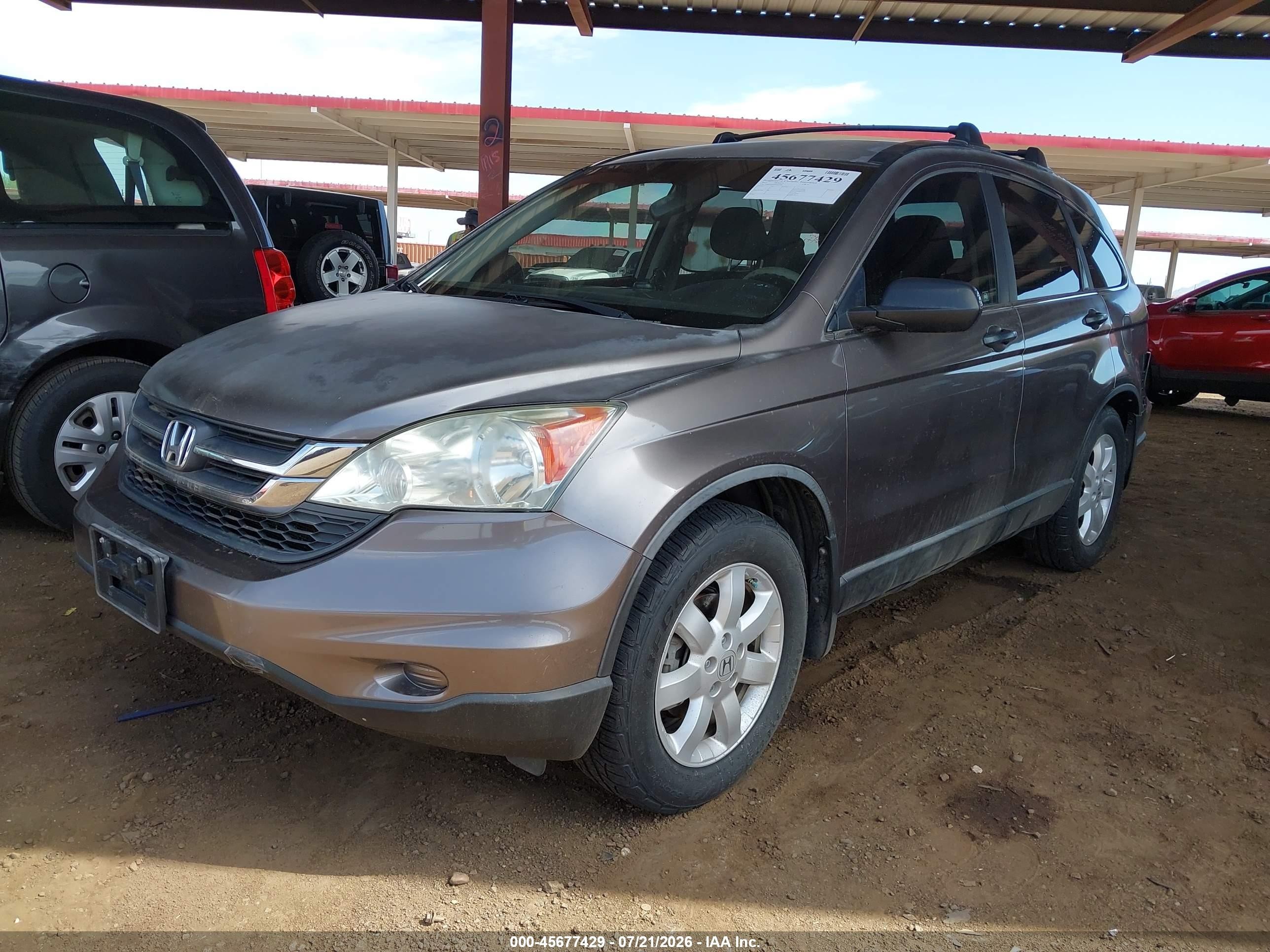 2011 Honda Cr-v Se Gray vin: 5J6RE3H41BL055084