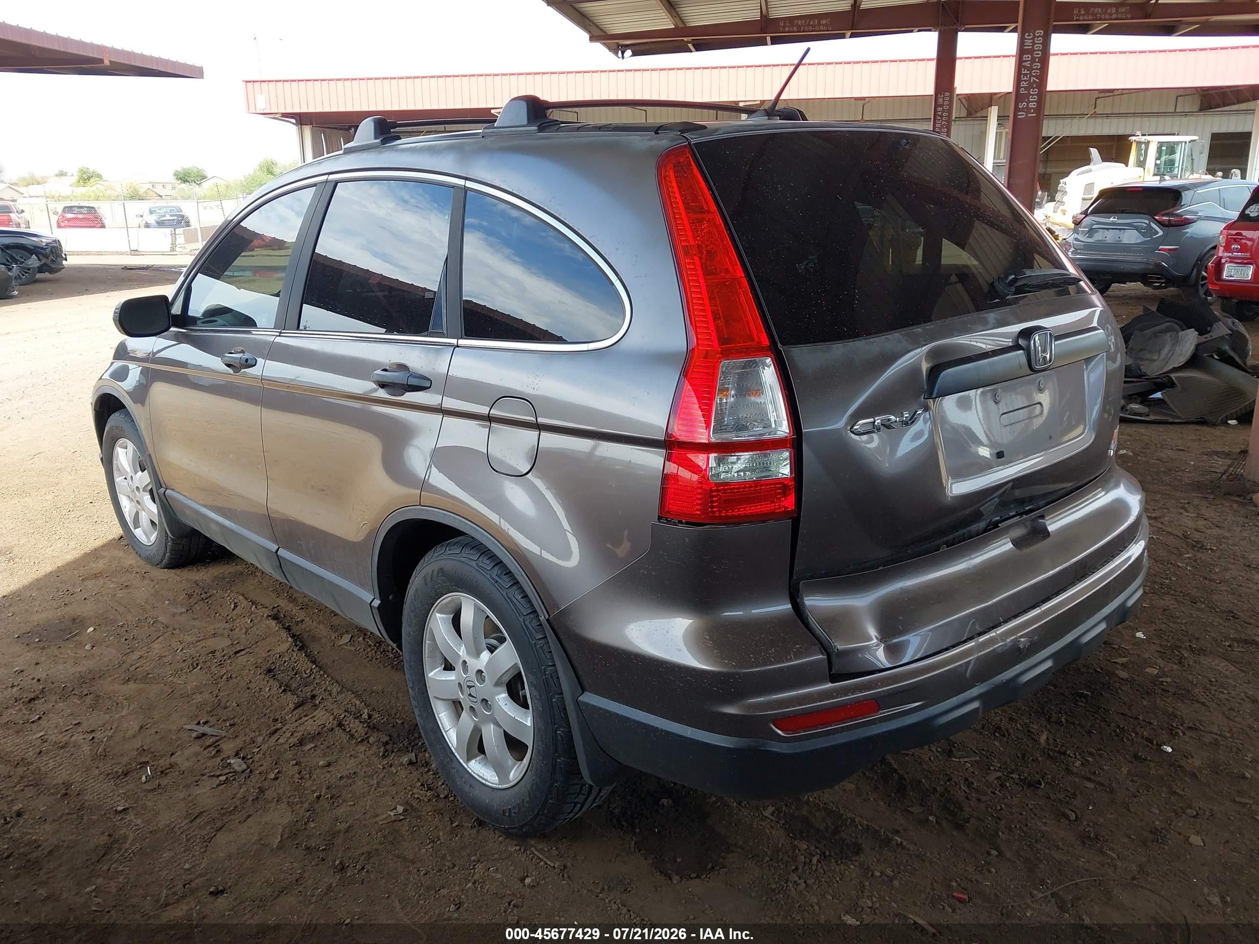 2011 Honda Cr-v Se Gray vin: 5J6RE3H41BL055084