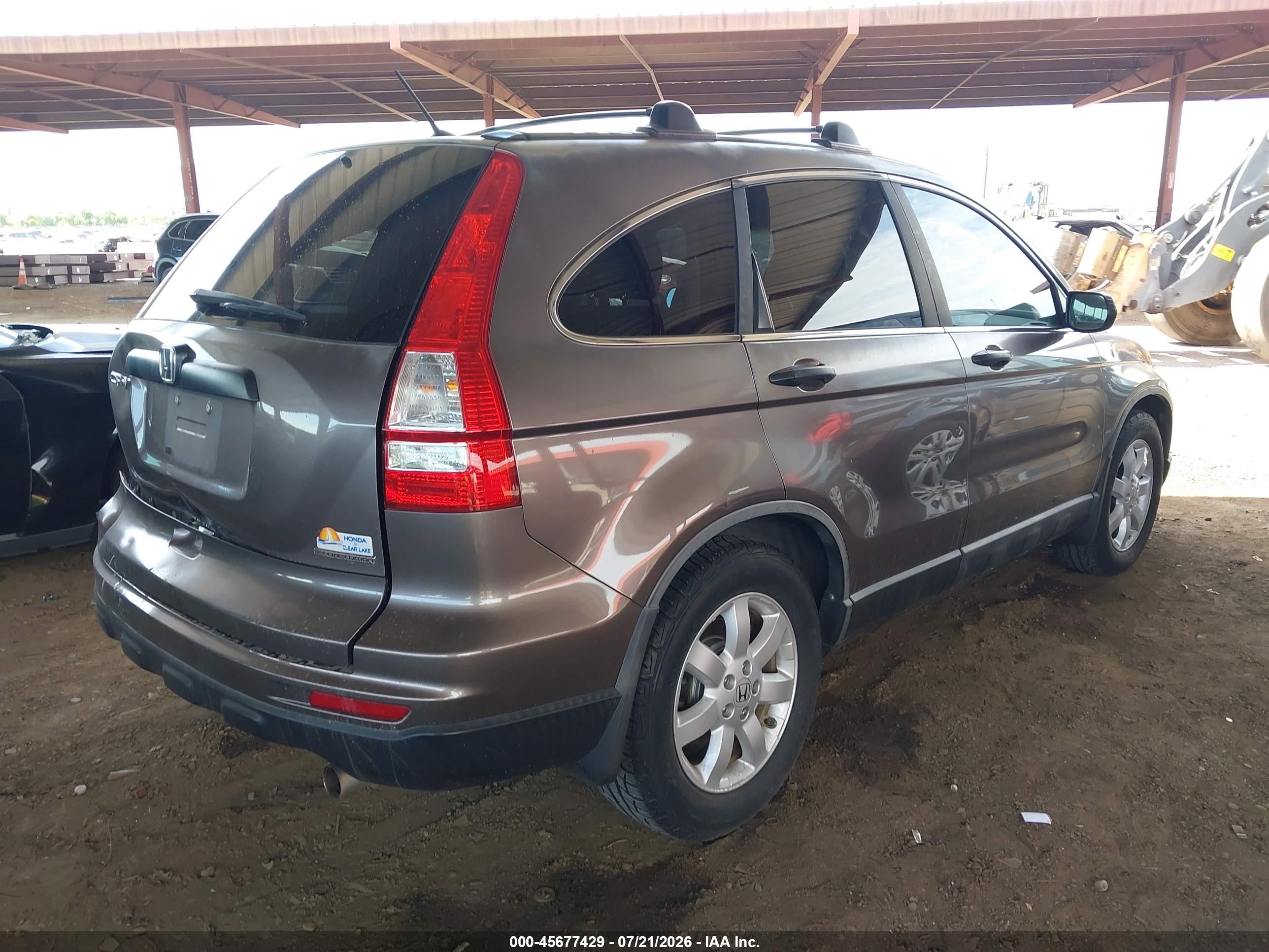 2011 Honda Cr-v Se Gray vin: 5J6RE3H41BL055084