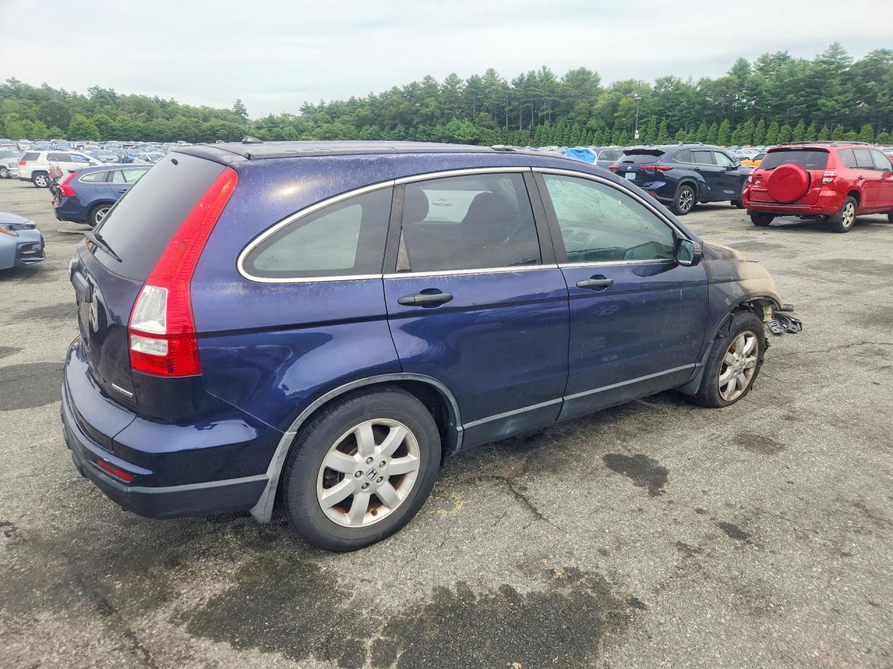2011 Honda Cr-v Se Blue vin: 5J6RE3H42BL052615