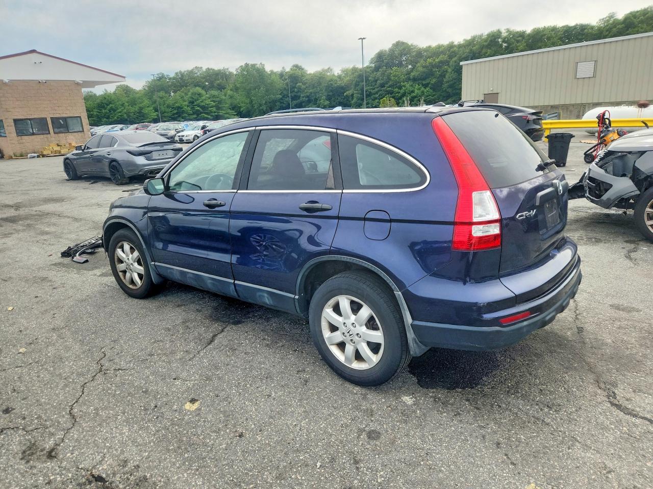 2011 Honda Cr-v Se Blue vin: 5J6RE3H42BL052615