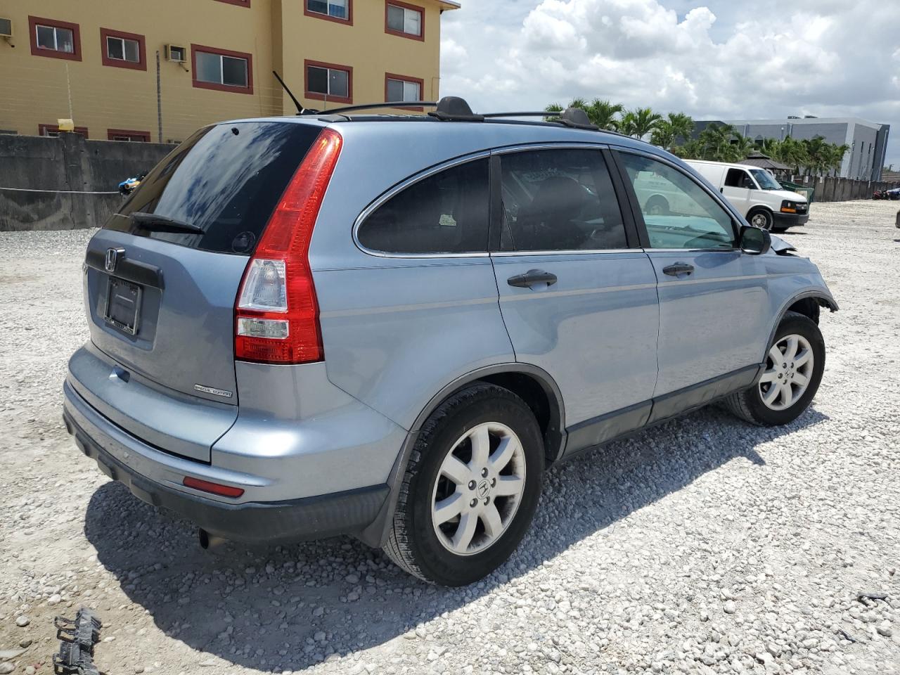 2011 Honda Cr-v Se Blue vin: 5J6RE3H43BL057967