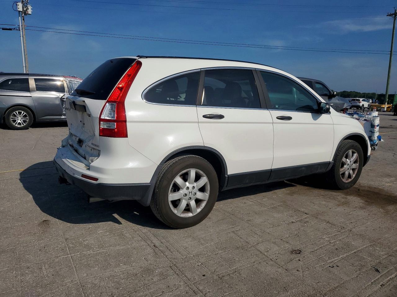 2011 Honda Cr-v Se White vin: 5J6RE3H43BL058519