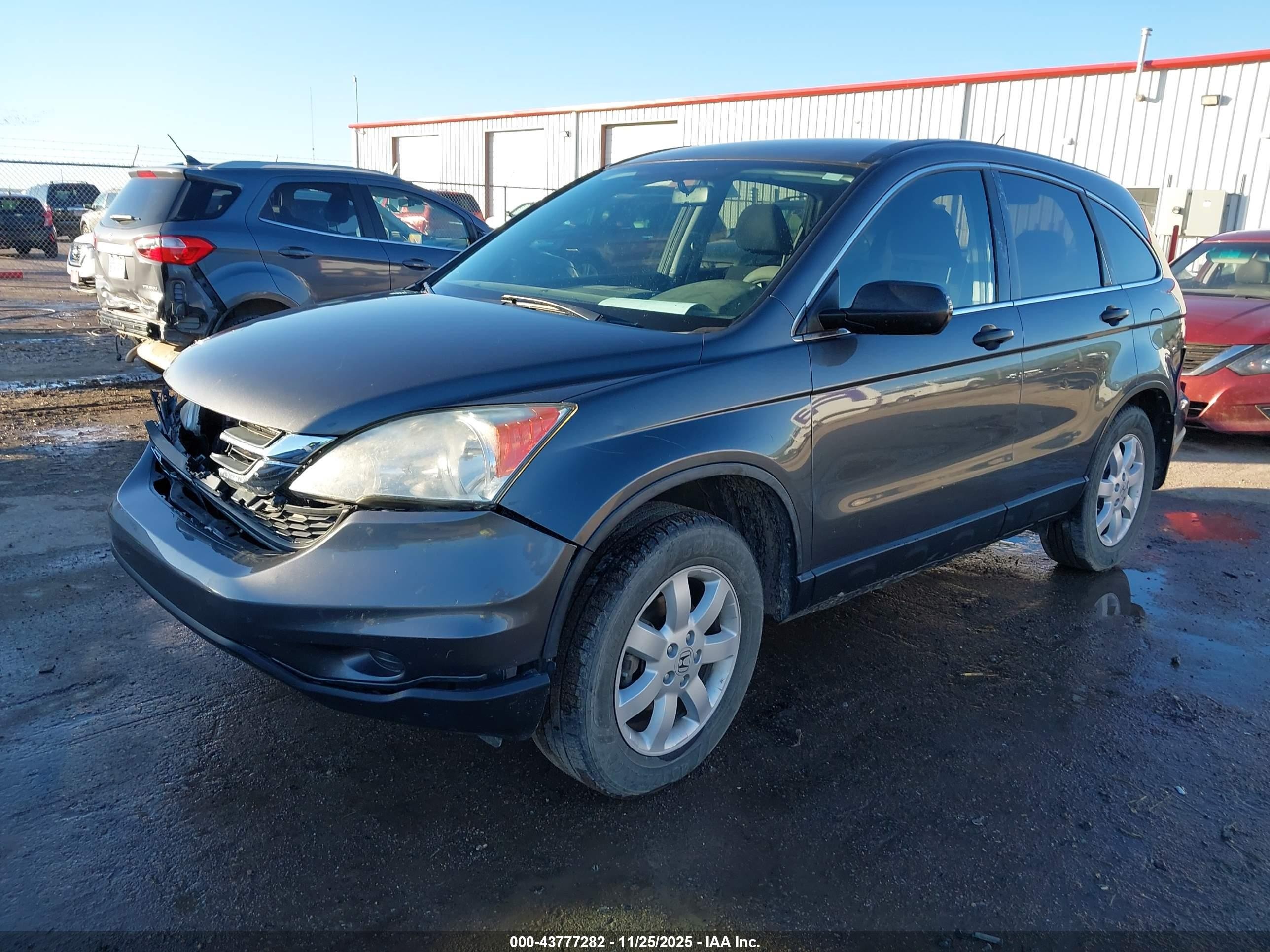 2011 Honda Cr-v Se Gray vin: 5J6RE3H44BL040773