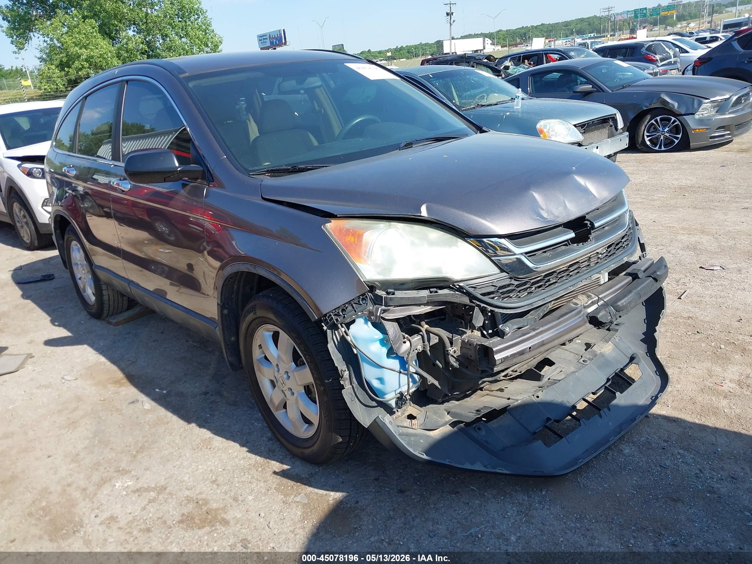 2011 Honda Cr-v Se Gray vin: 5J6RE3H45BL015655