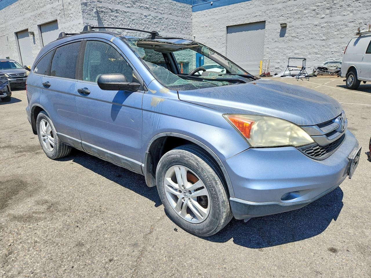 2011 Honda Cr-v Se Blue vin: 5J6RE3H45BL043679