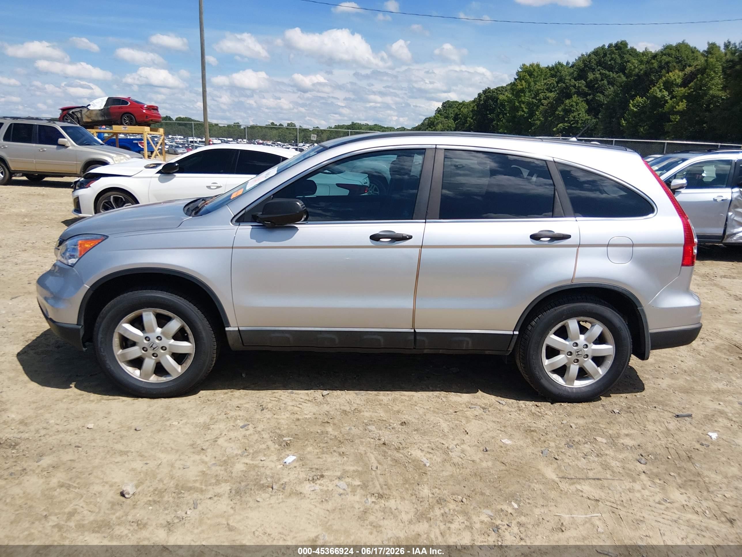 2011 Honda Cr-v Se Silver vin: 5J6RE3H45BL044895