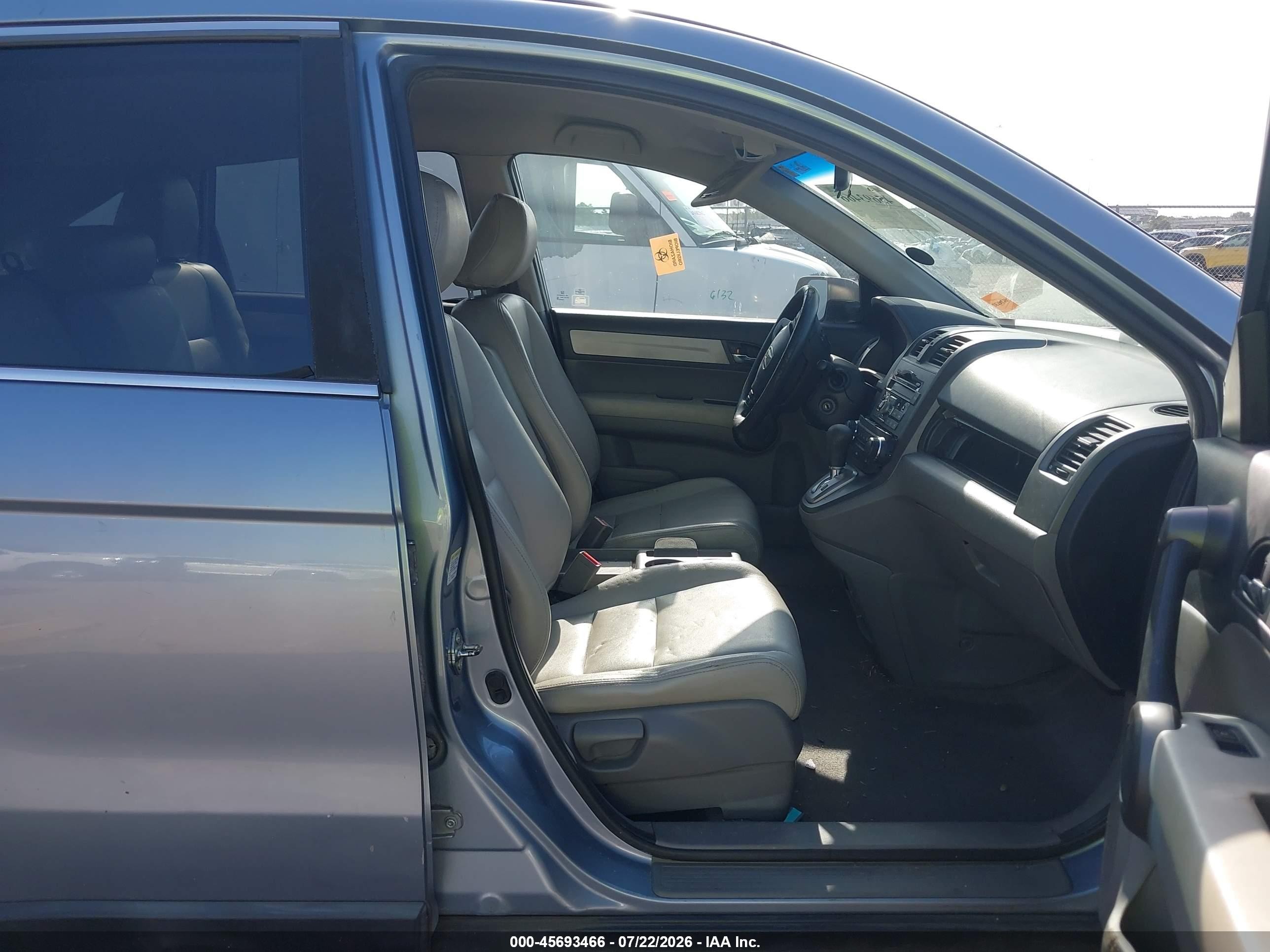 2011 Honda Cr-v Se Blue vin: 5J6RE3H45BL057212