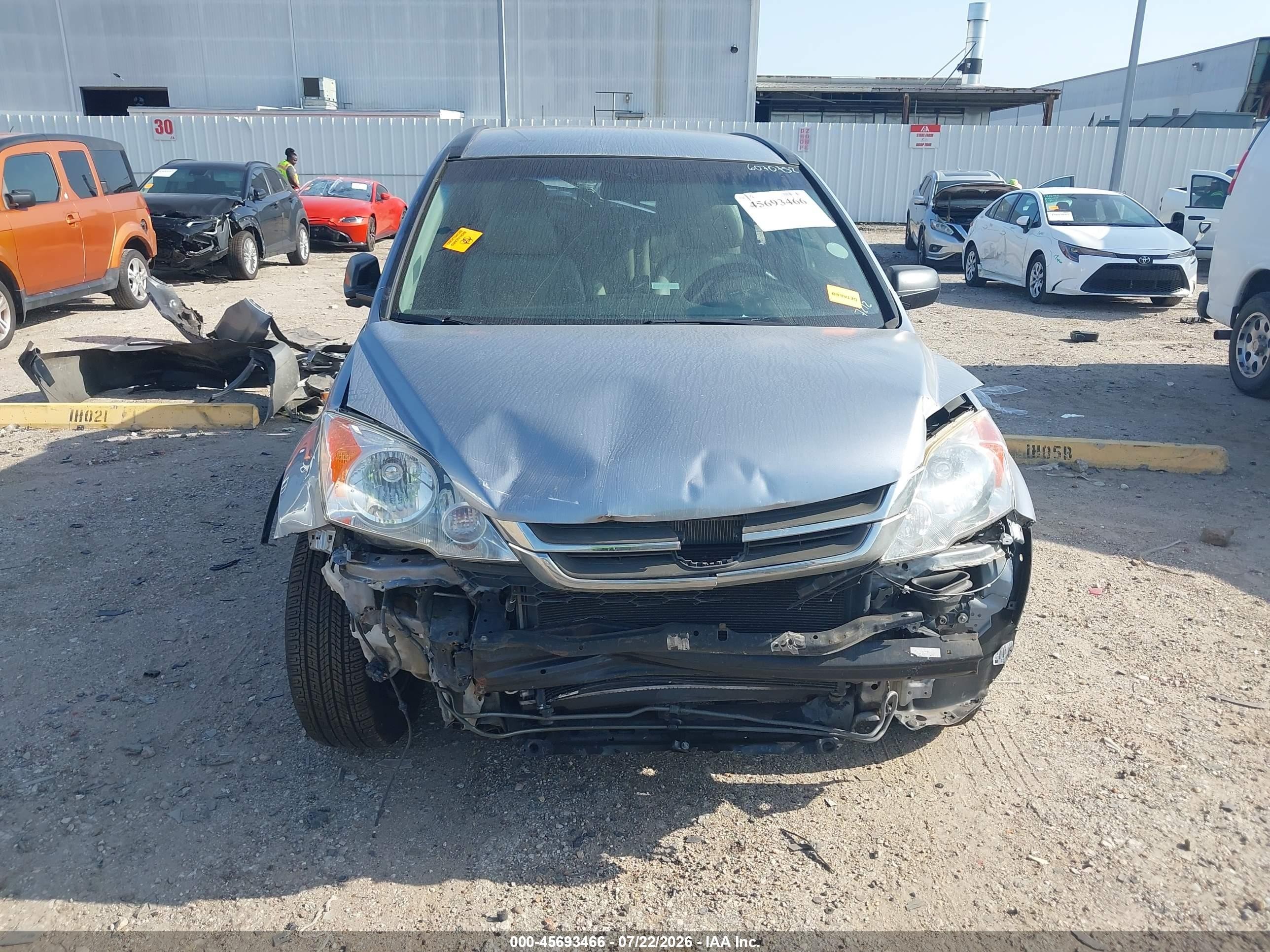 2011 Honda Cr-v Se Blue vin: 5J6RE3H45BL057212