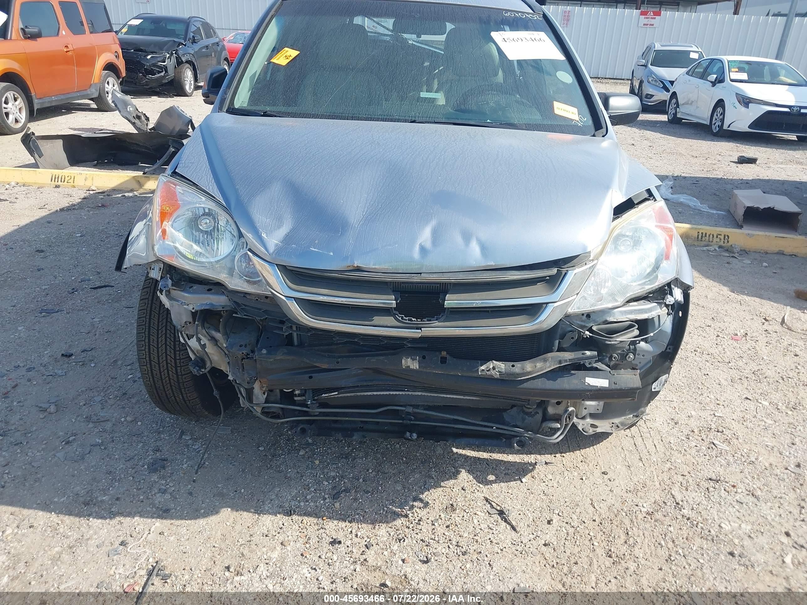 2011 Honda Cr-v Se Blue vin: 5J6RE3H45BL057212