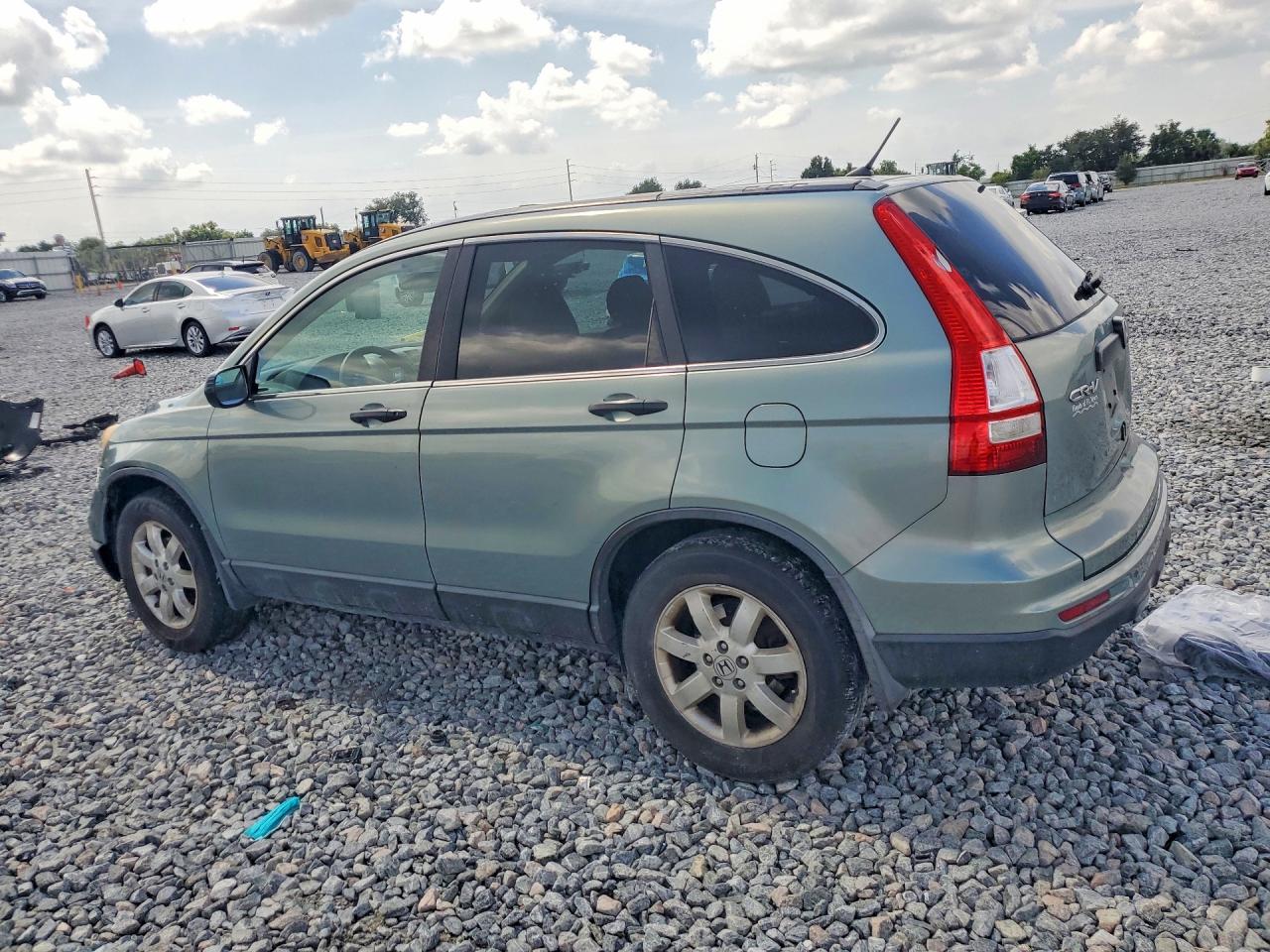 2011 Honda Cr-v Se Green vin: 5J6RE3H46BL000744