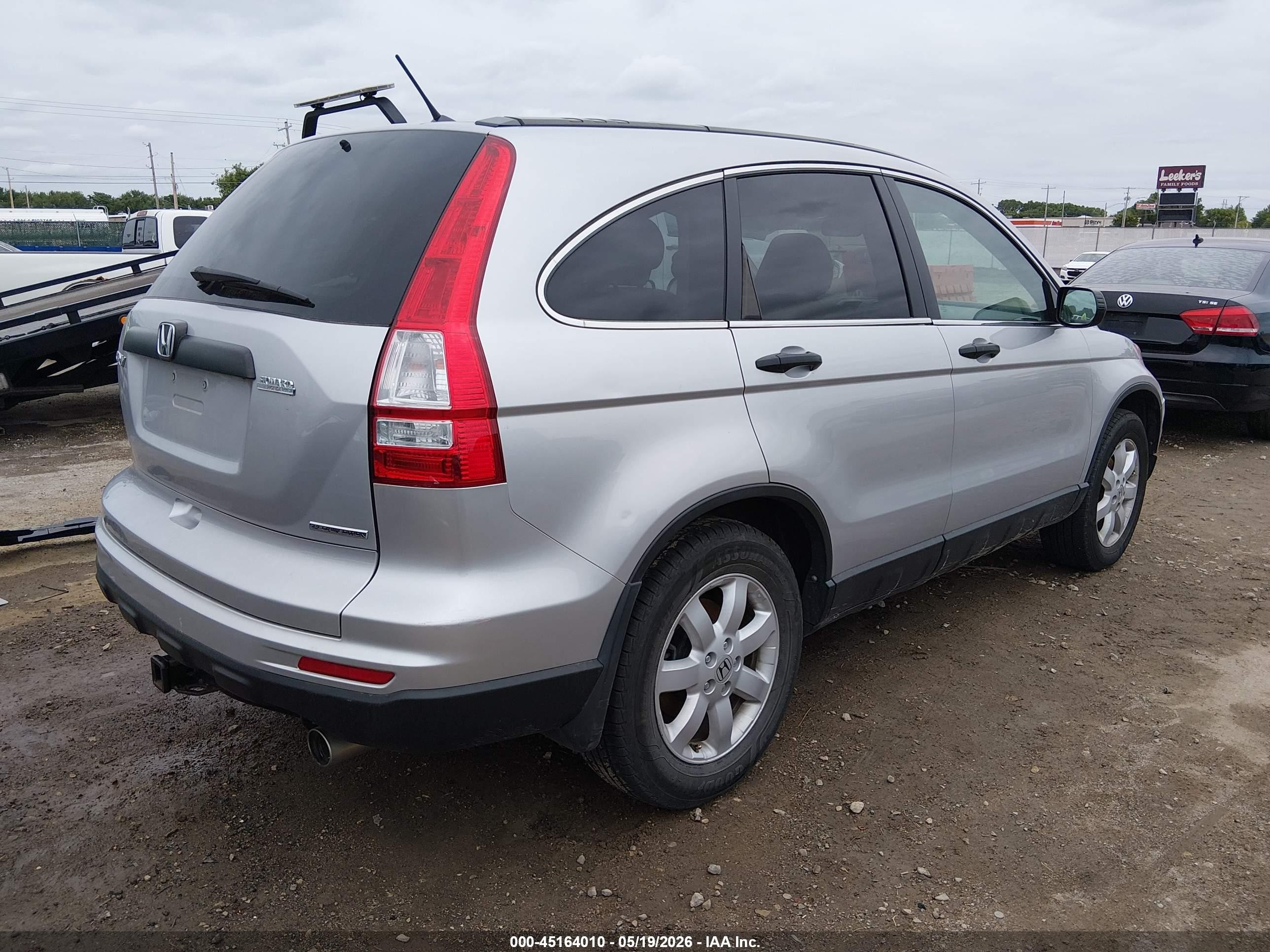 2011 Honda Cr-v Se Silver vin: 5J6RE3H46BL023831