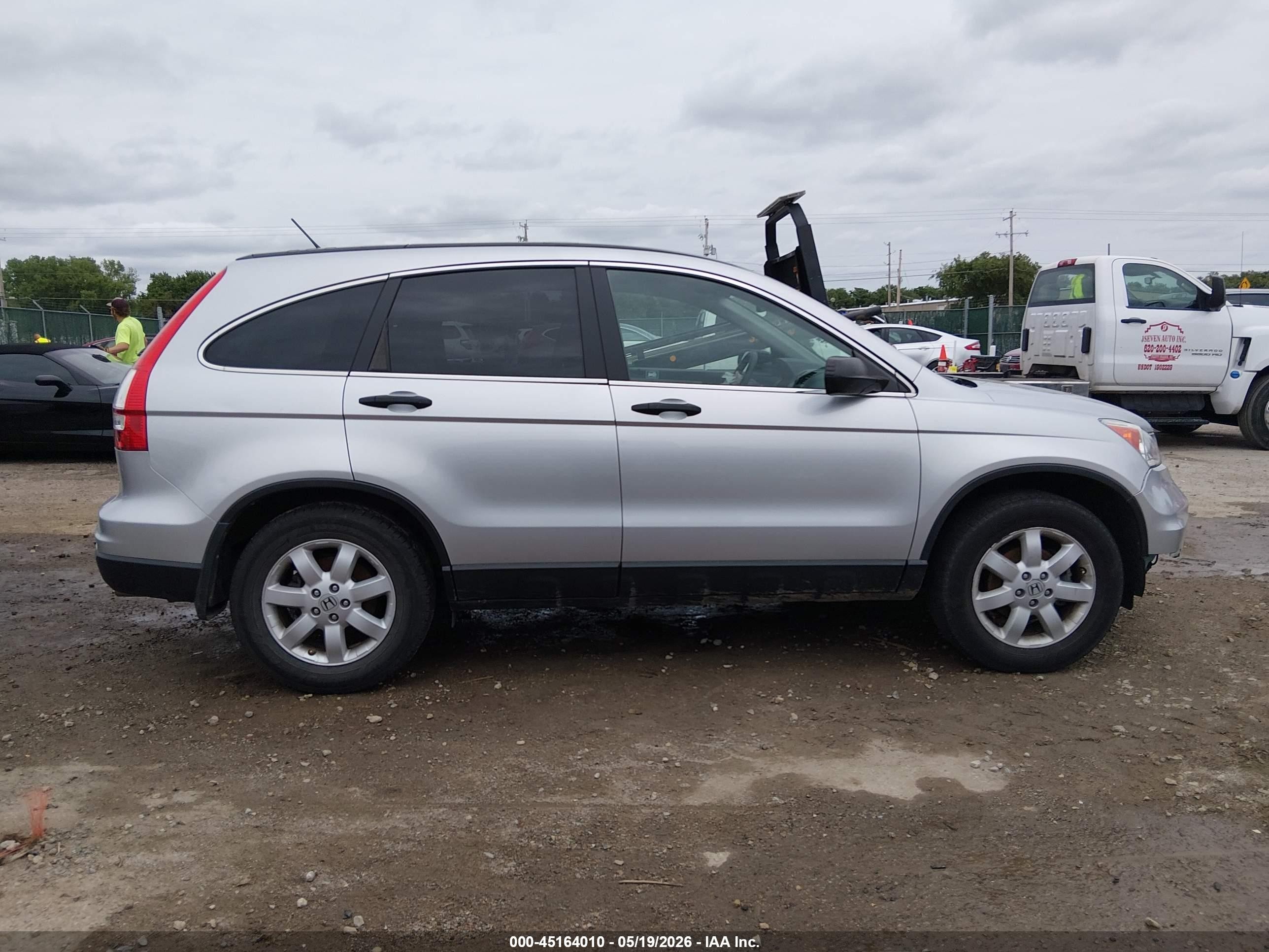 2011 Honda Cr-v Se Silver vin: 5J6RE3H46BL023831