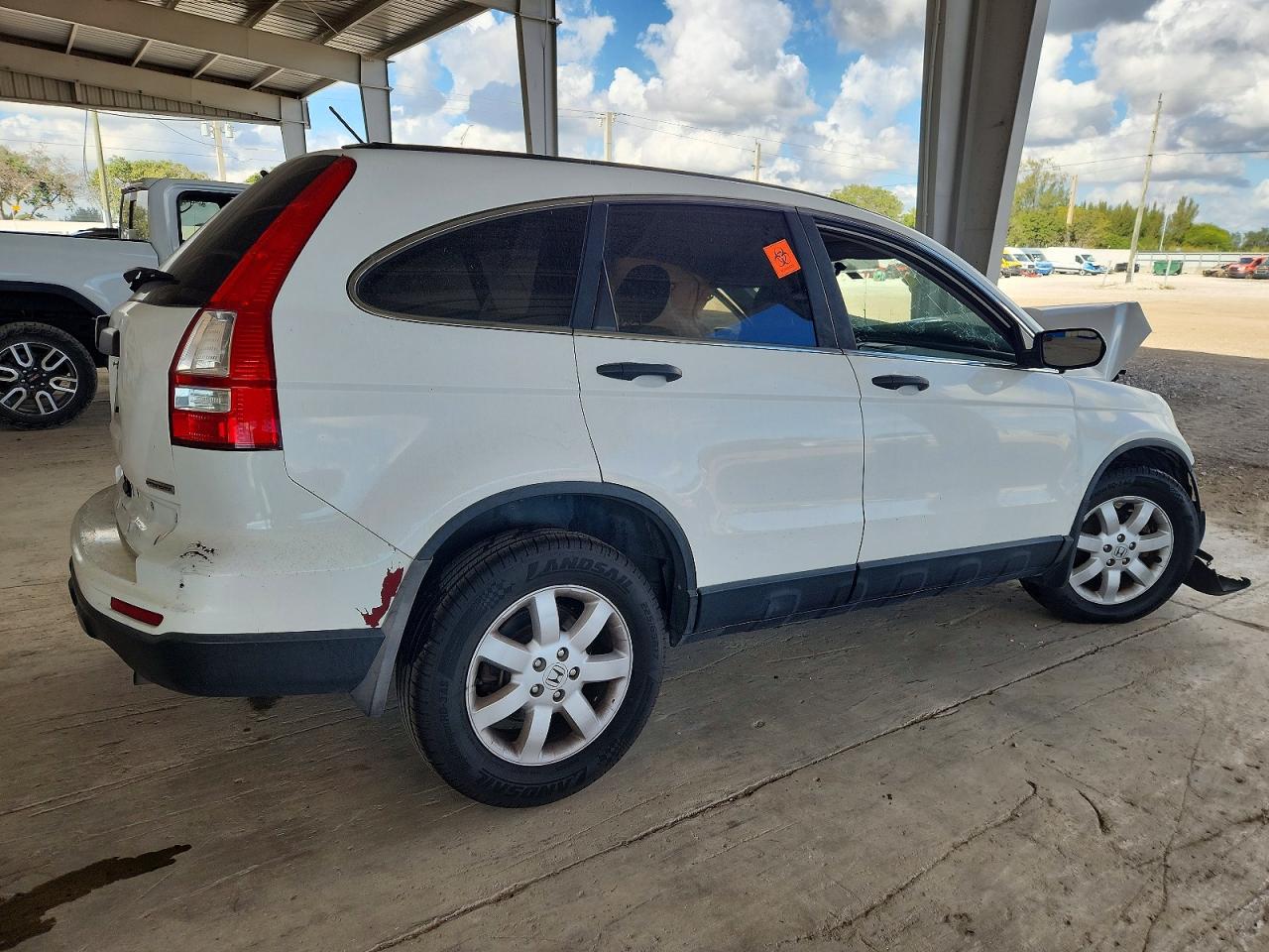 2011 Honda Cr-v Se White vin: 5J6RE3H46BL043108
