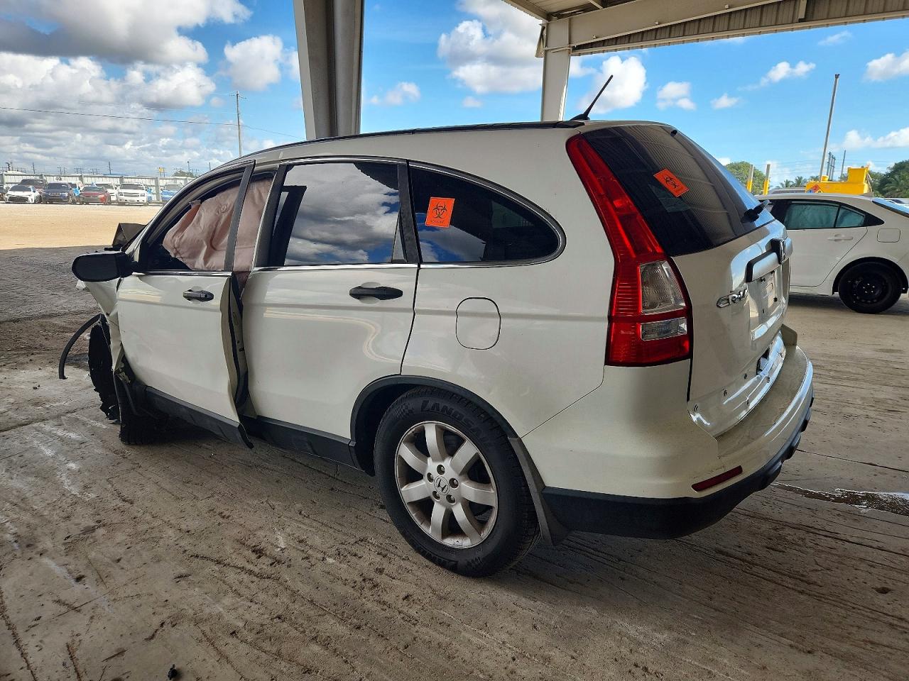 2011 Honda Cr-v Se White vin: 5J6RE3H46BL043108
