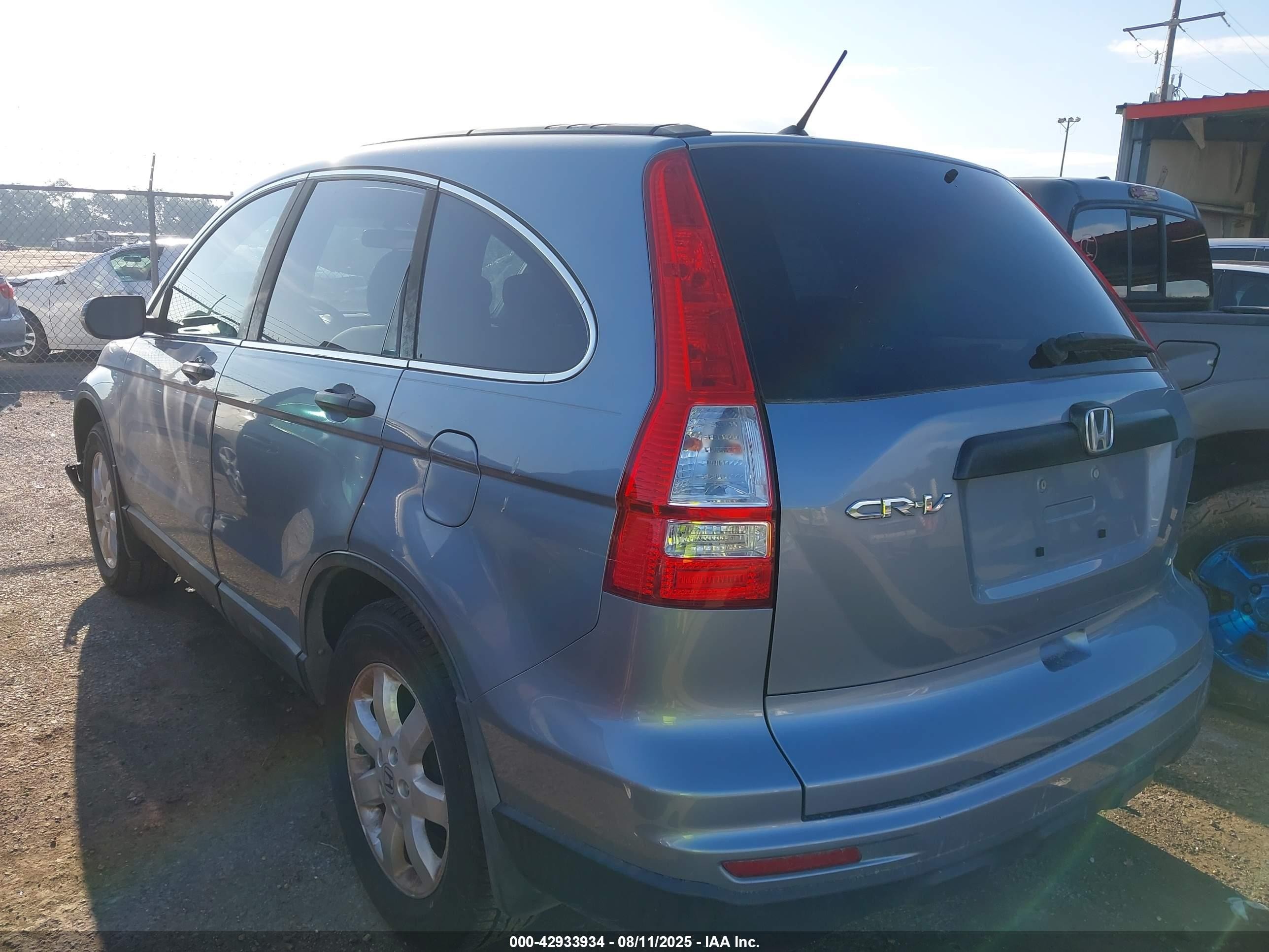 2011 Honda Cr-v Se Blue vin: 5J6RE3H46BL053637